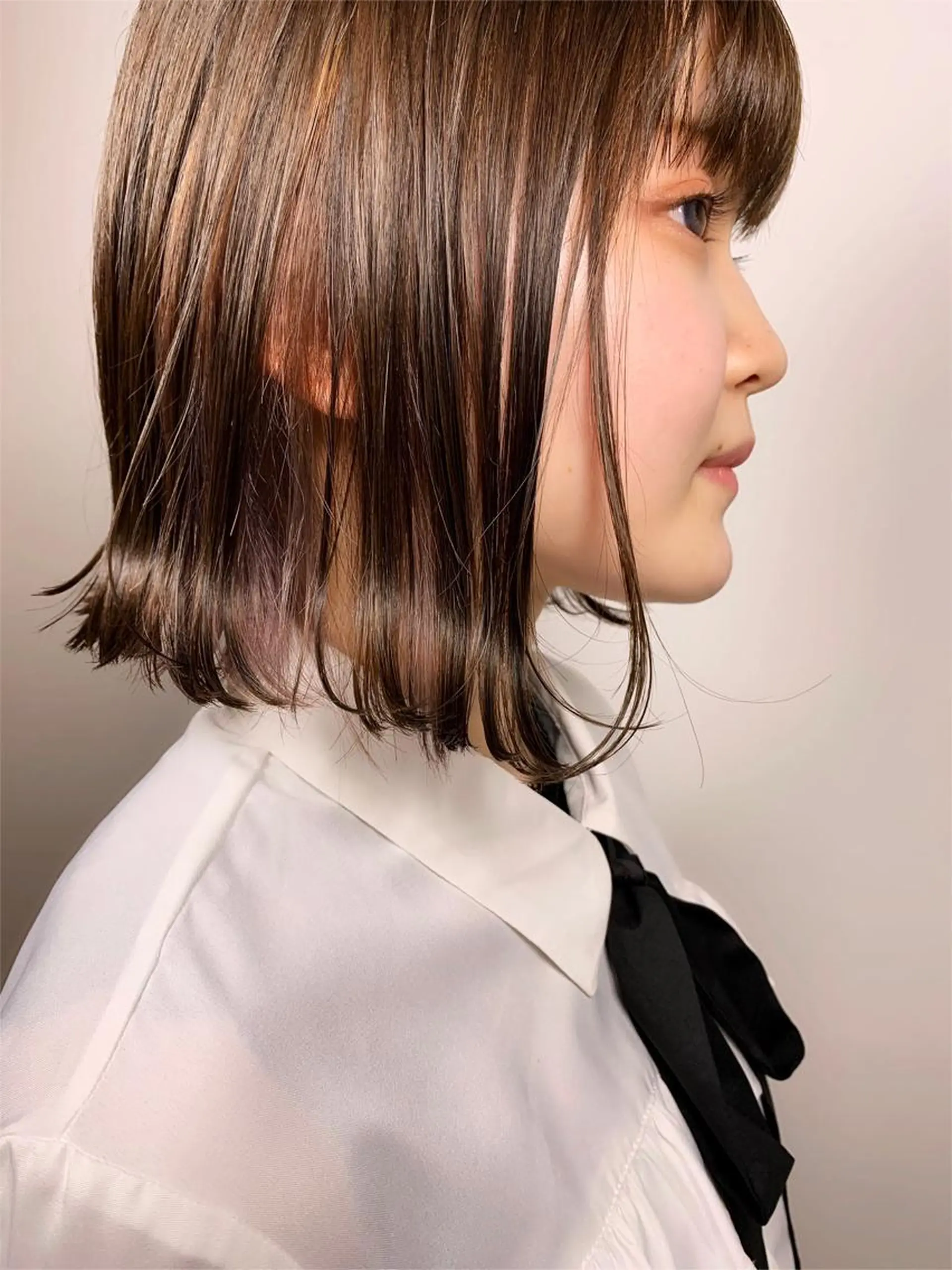 ショート カラー ボブ カット ヘアカラー トリートメント tension 【テンション】のヘアスタイル