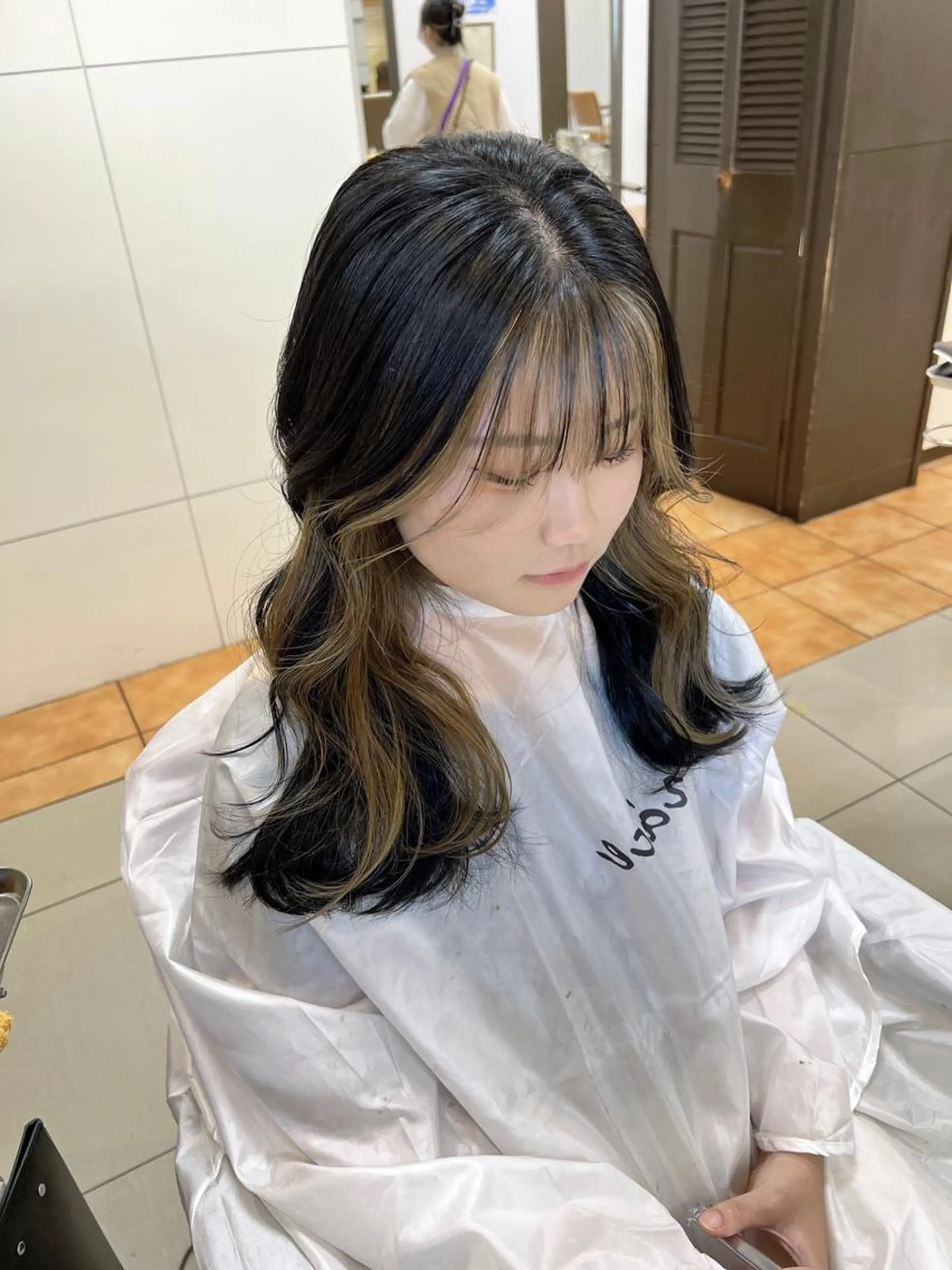 ロング カラー SOYONなんば店 ／韓国風のヘアスタイル