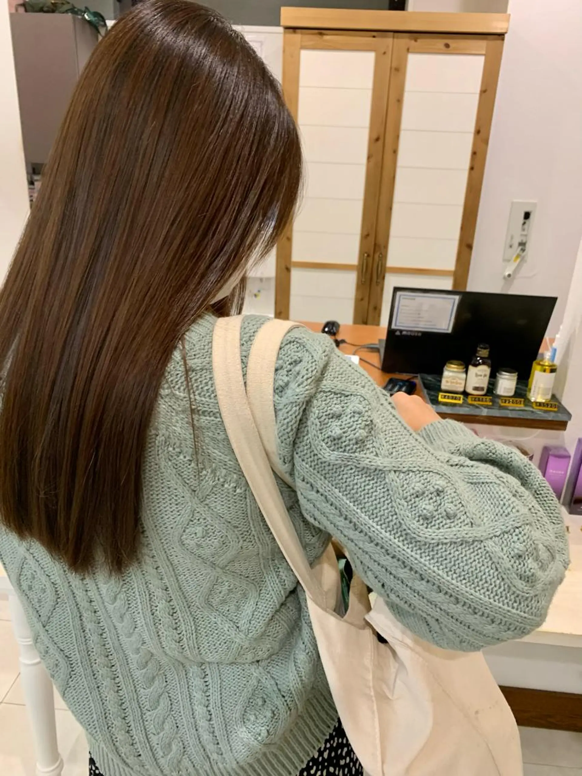 ロング 髪質改善 トリートメント Door代官山所属・詩織/パーマ /代官山のヘアスタイル