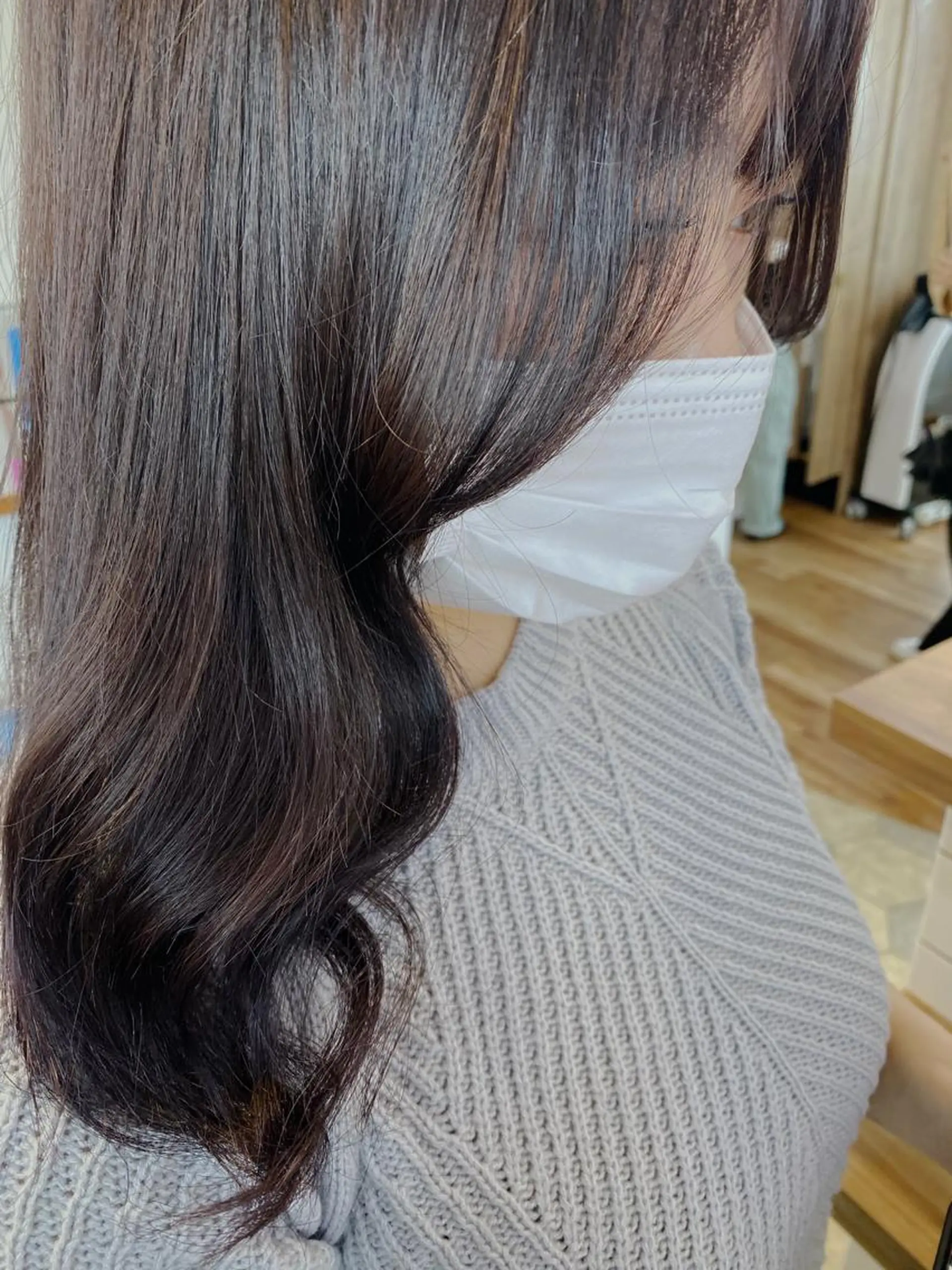 ロング カラー 🥣 hashi 🛋️のヘアスタイル