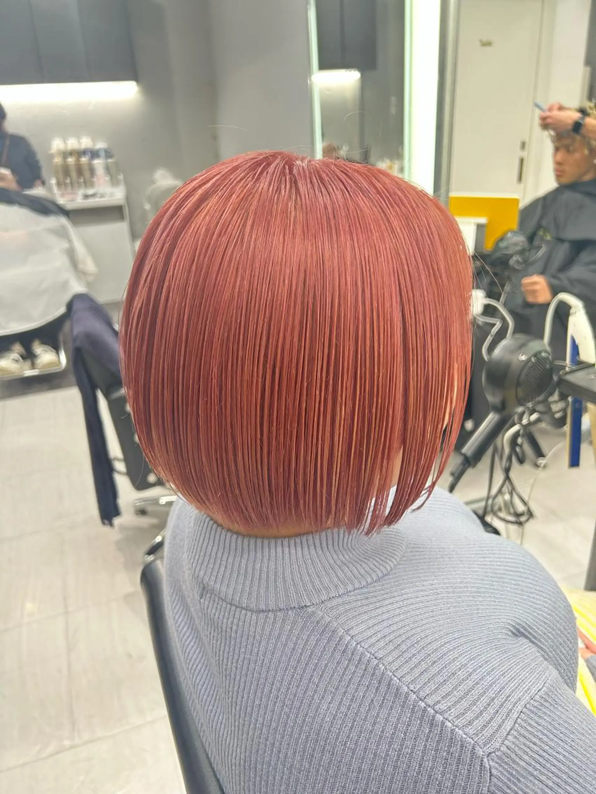 ショート カラー onyx所属・表参道/ハイライト・ バレイヤージュのヘアスタイル