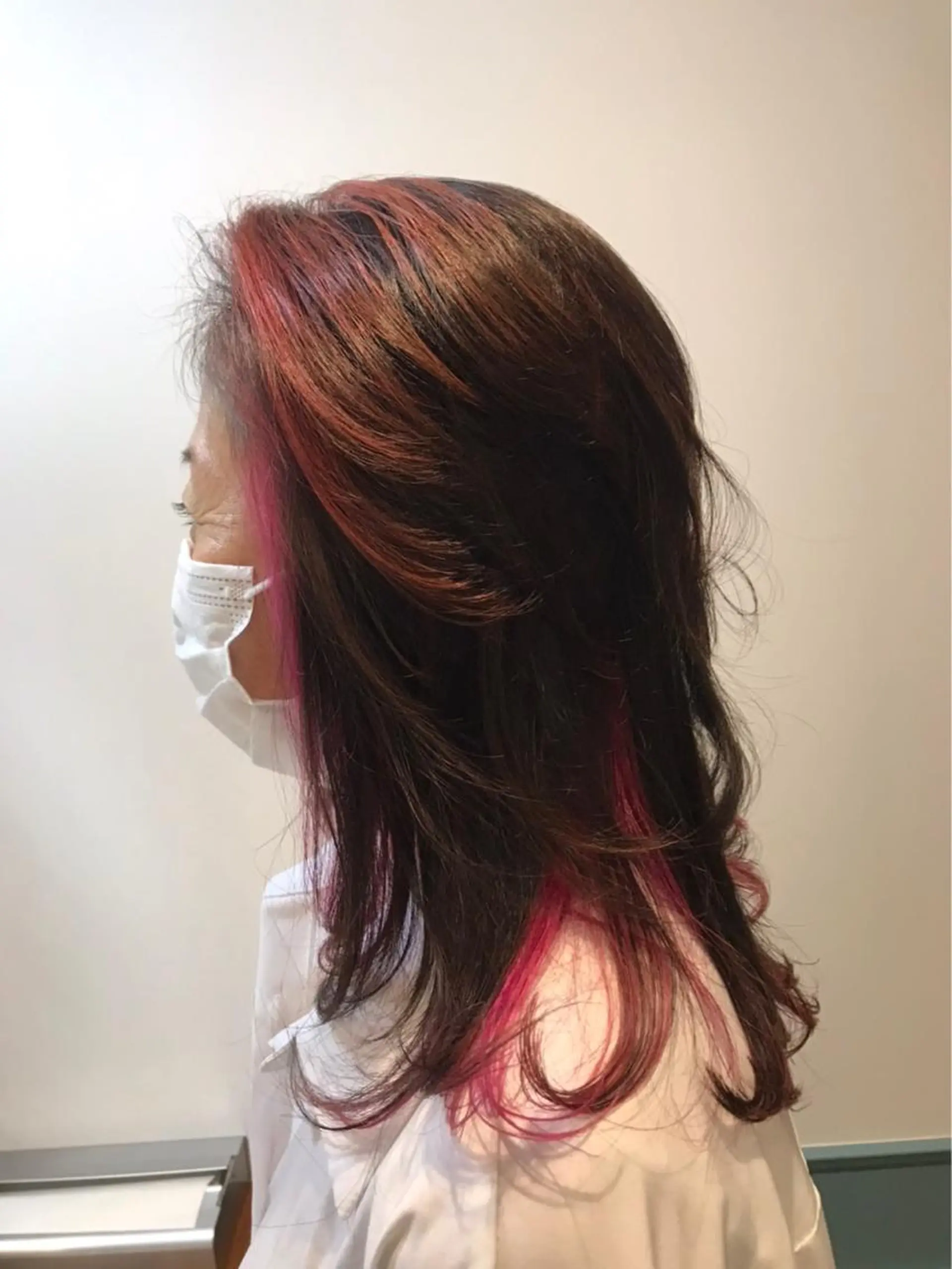 カラー ハイライトカラー インナーカラー ヘアカラー Y✂️Aオクトヘアー所属・森 陽子のマツエク・マツパデザイン