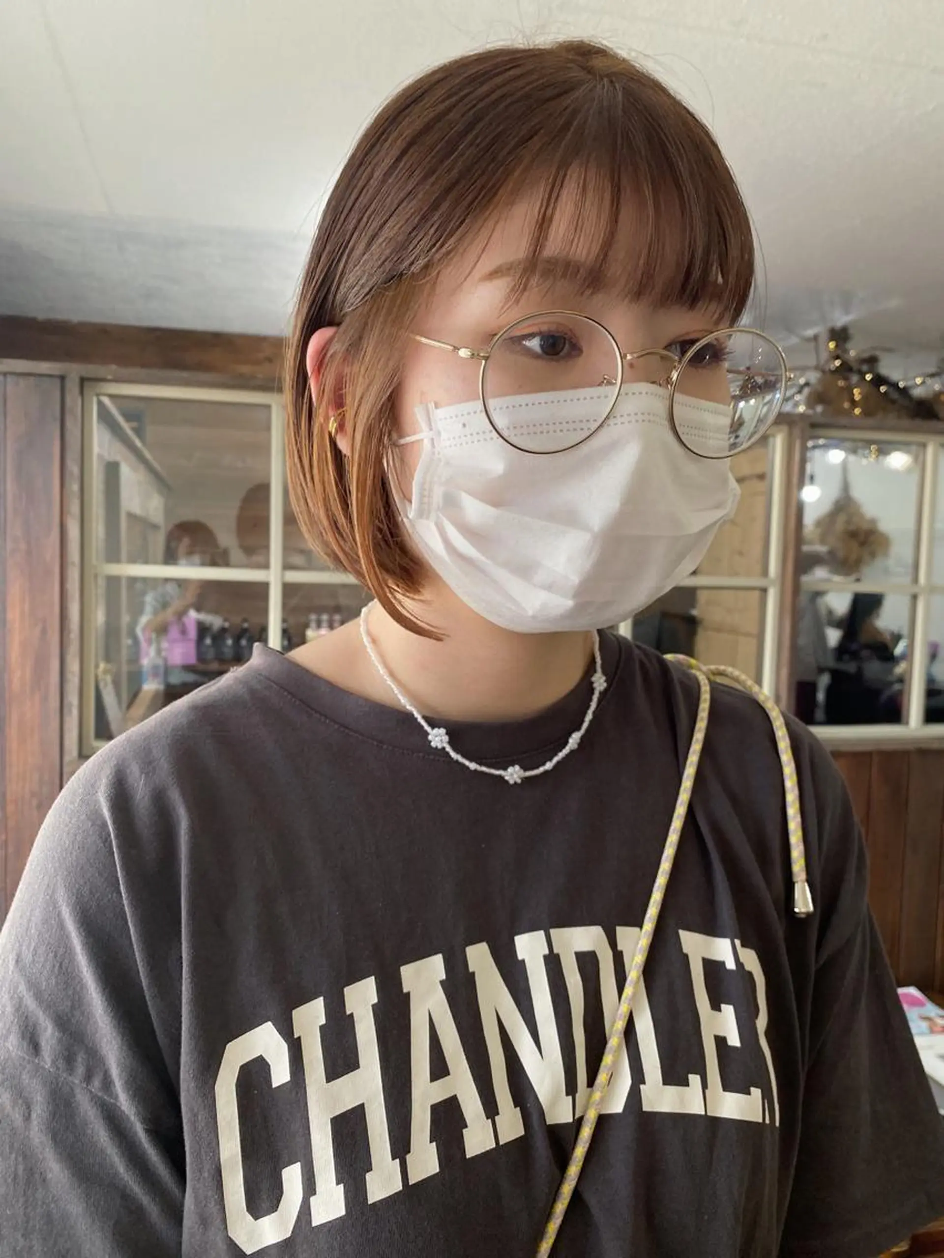 カラー カット ヘアカラー トリートメント 艶カラー🫧 MOMOYOのヘアスタイル