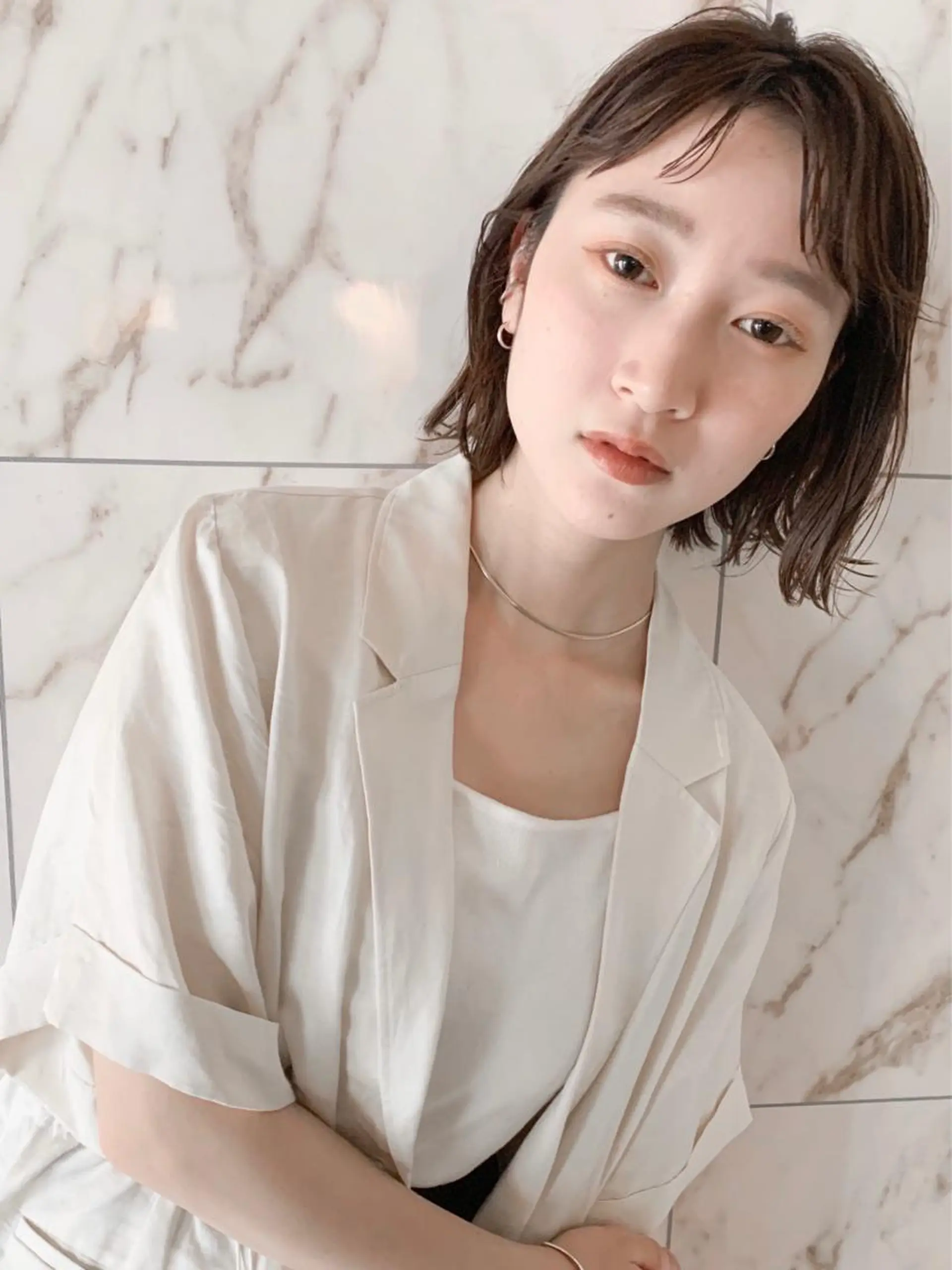 ショート ショートボブ ボブ ショートヘア ヘアカラー トリートメント 王子田 隼のヘアスタイル