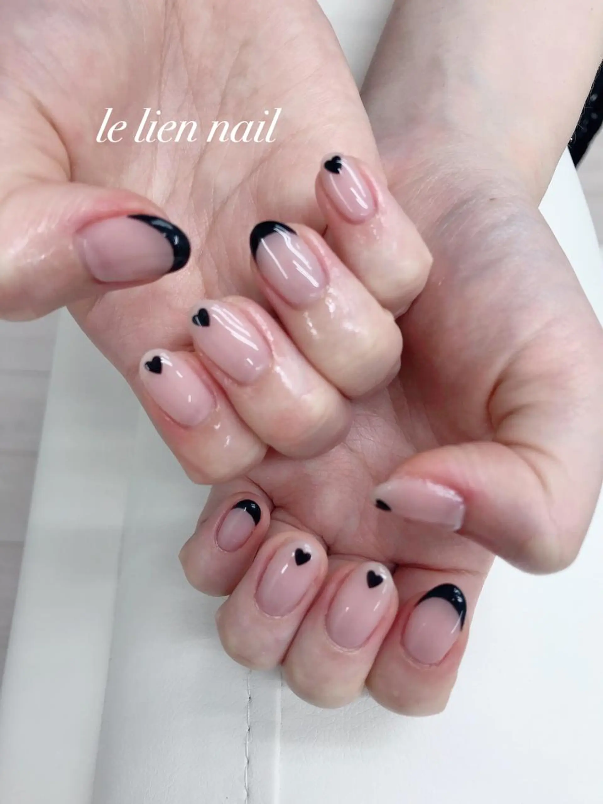 ミディアム ハンドネイル le lien nailのネイルデザイン