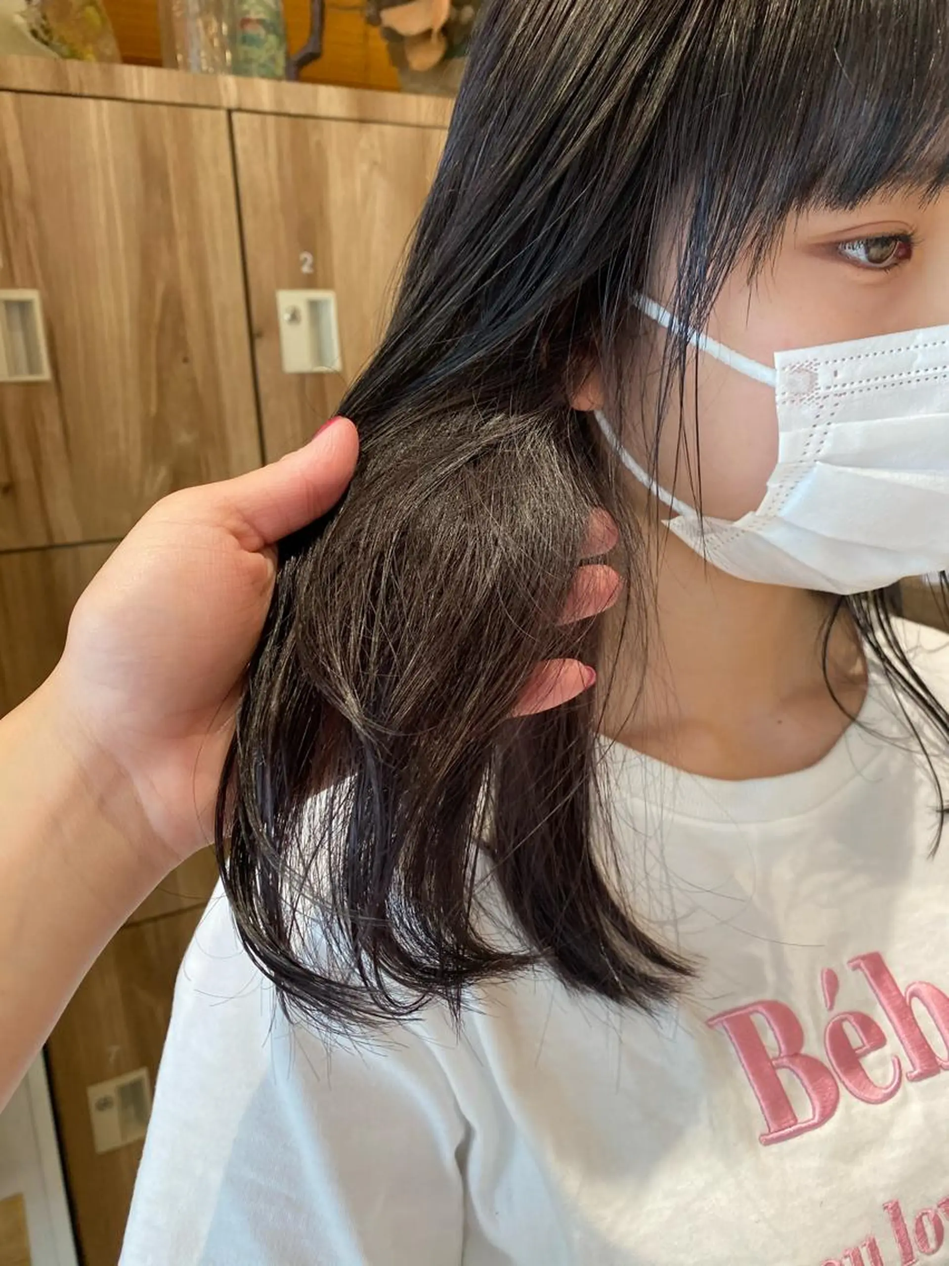 セミロング カラー パーマ指名No1 /namiのヘアスタイル