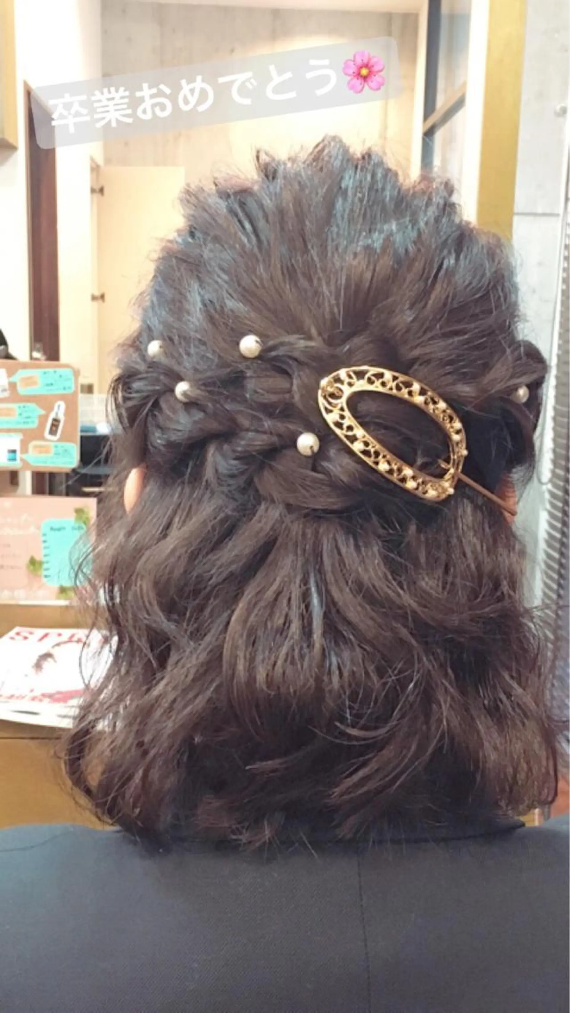 ミディアム ヘアアレンジ ヘアセット ツイストスパイラル 波巻き🩵片平和香奈のヘアスタイル
