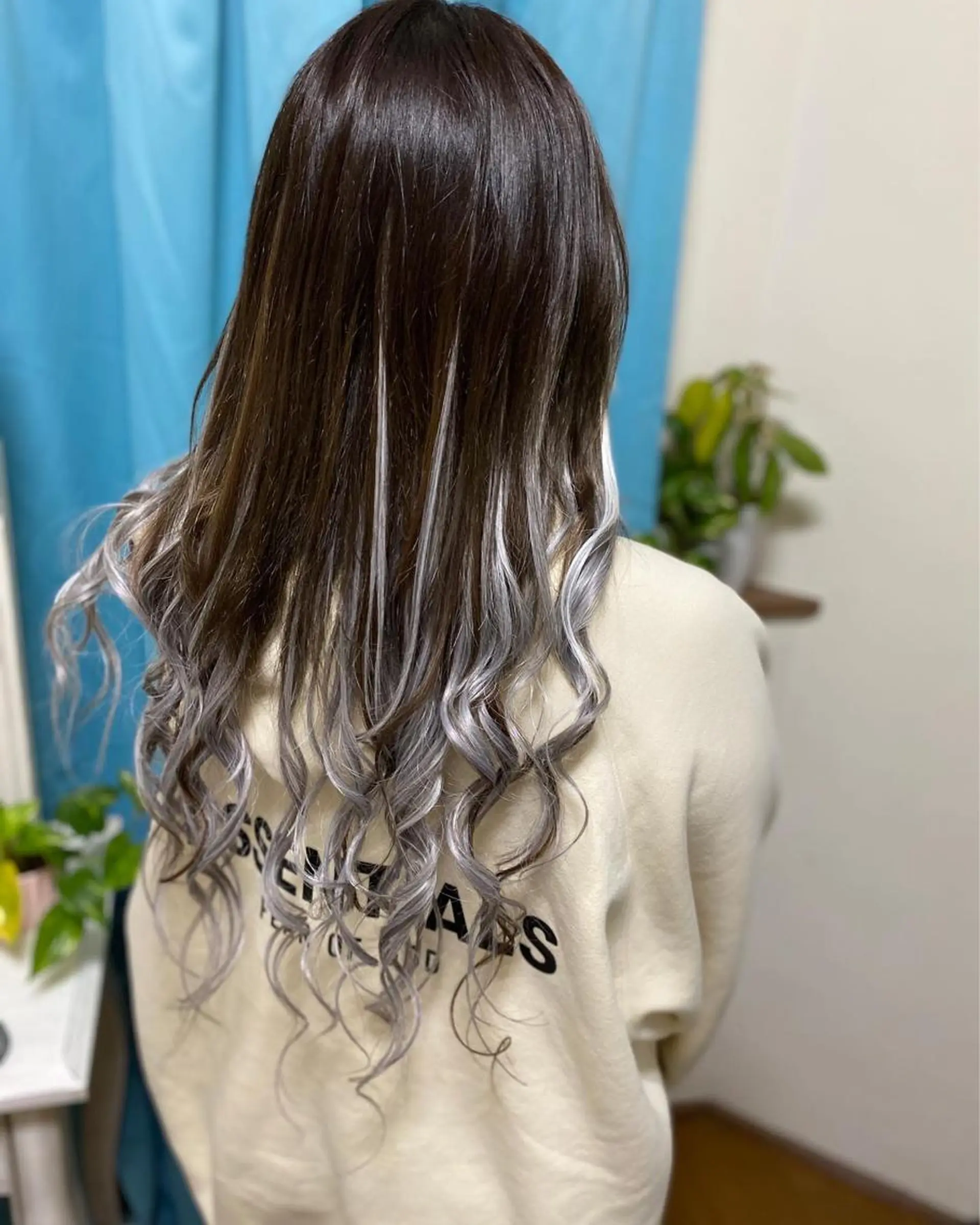 ロング カラー エクステ エクステ hairmake Sakura松本真理のヘアスタイル