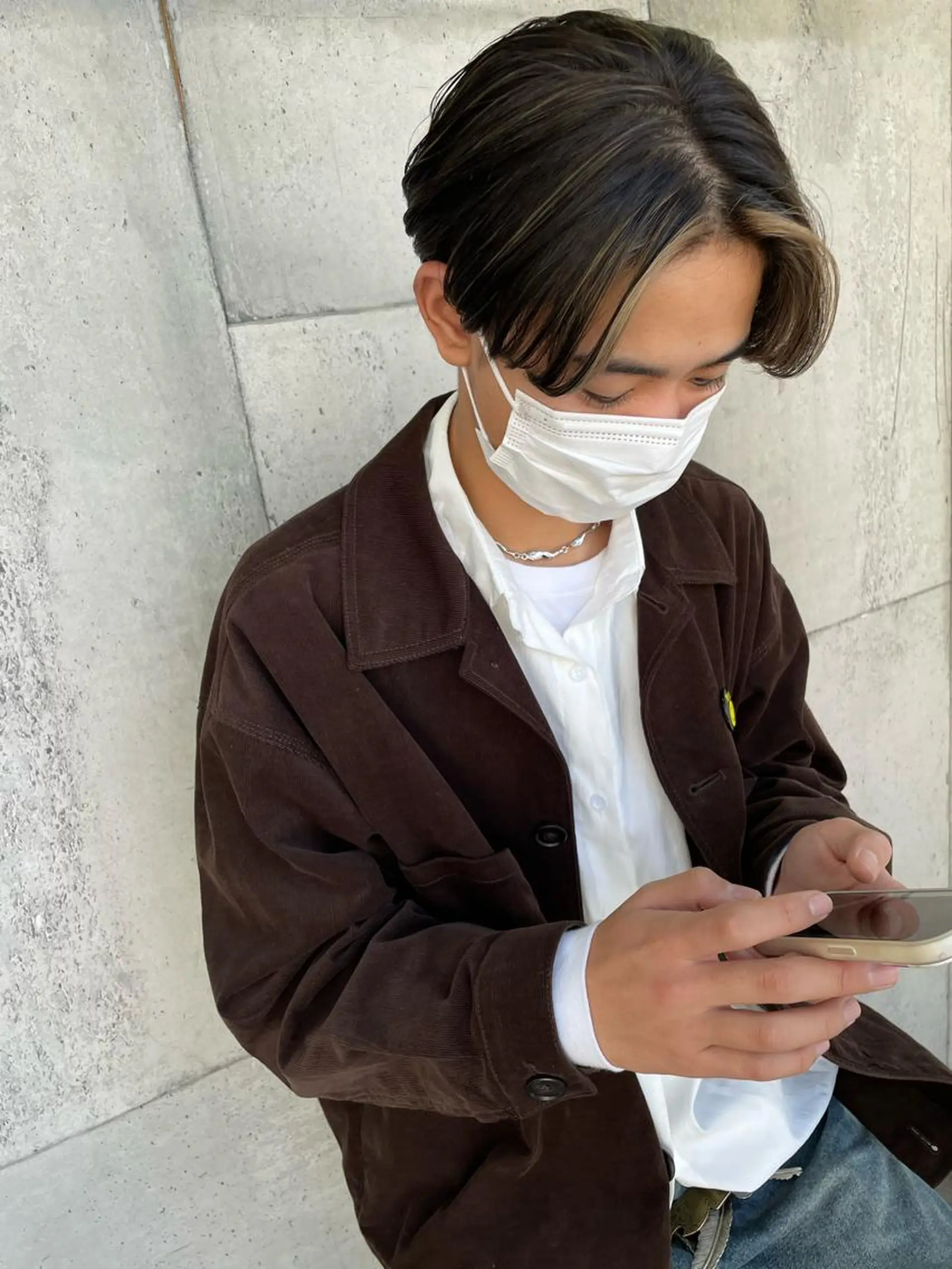 ショート カラー ハイライトカラー ハイライト 大内 志穂のヘアスタイル