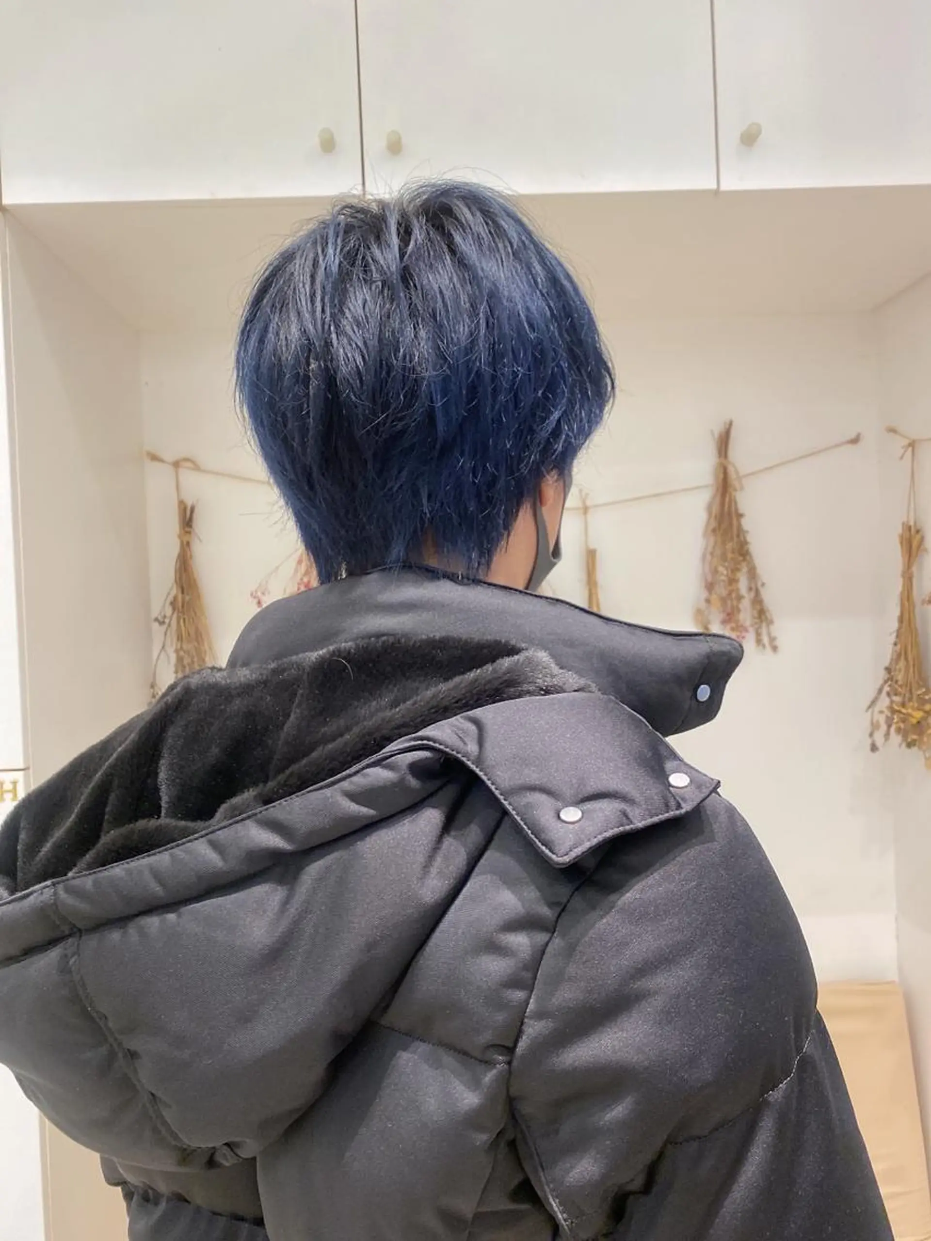 ショート カラー メンズ アッシュ はだゆうき @hadadan08のヘアスタイル