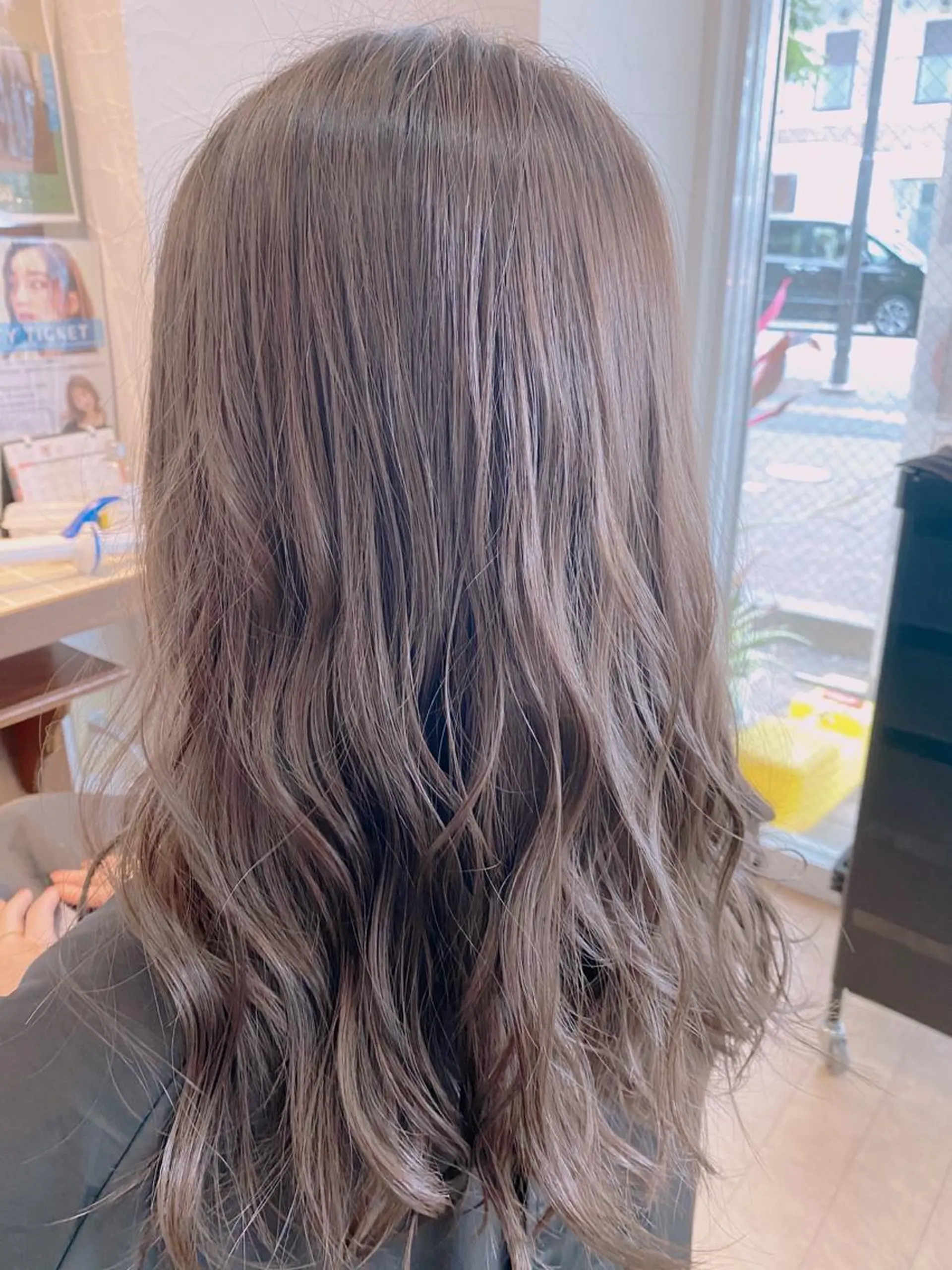 ロング カラー カット ヘアカラー トリートメント 艶髪特化 坂田一樹のヘアスタイル