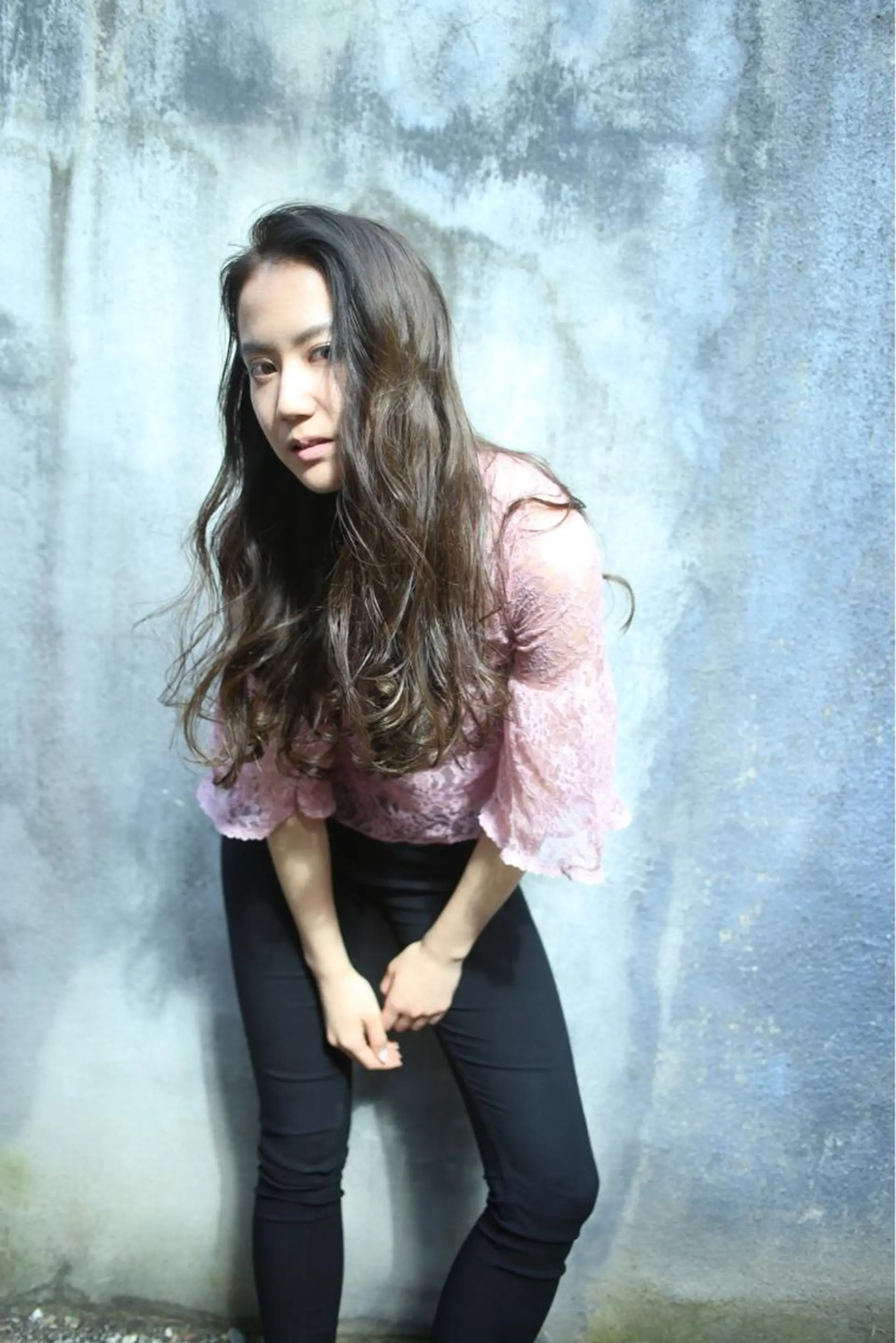 ロング カラー パーマ vato マンツーマンサロンのヘアスタイル