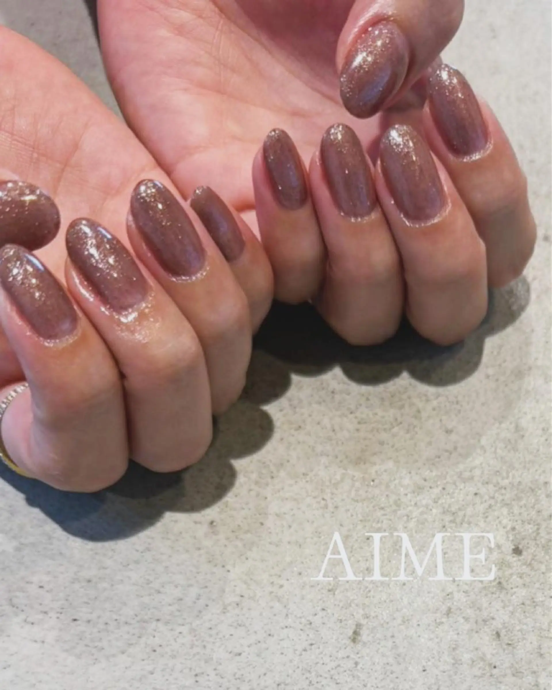 ネイル アートネイル ハンドネイル AIME （momo）のネイルデザイン