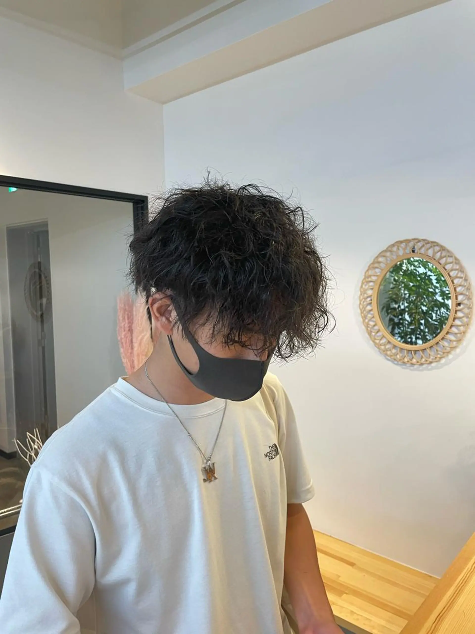 パーマ メンズ カット パーマ yuika .のヘアスタイル