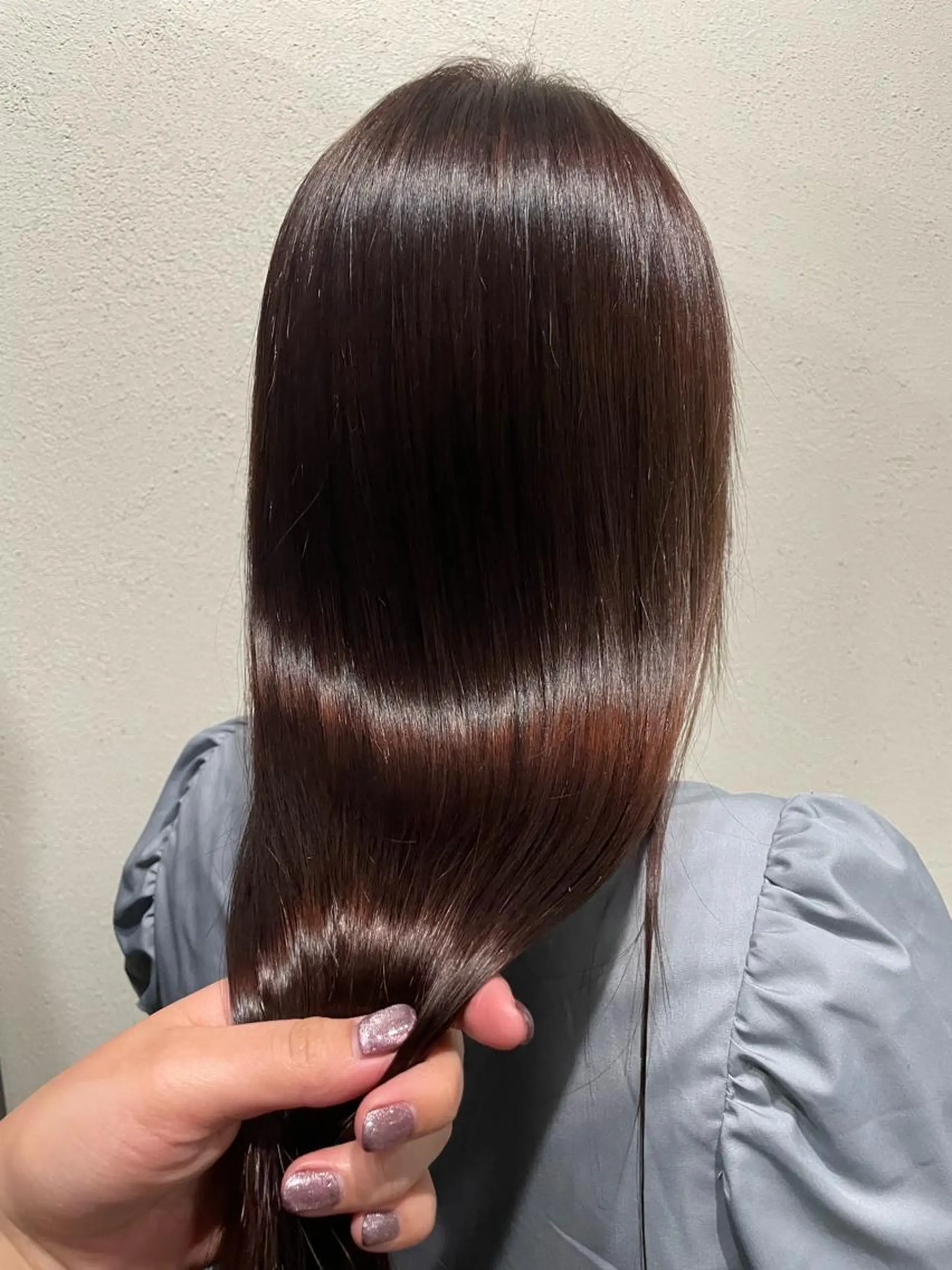 ロング カラー トリートメント 石川 聖奈のヘアスタイル