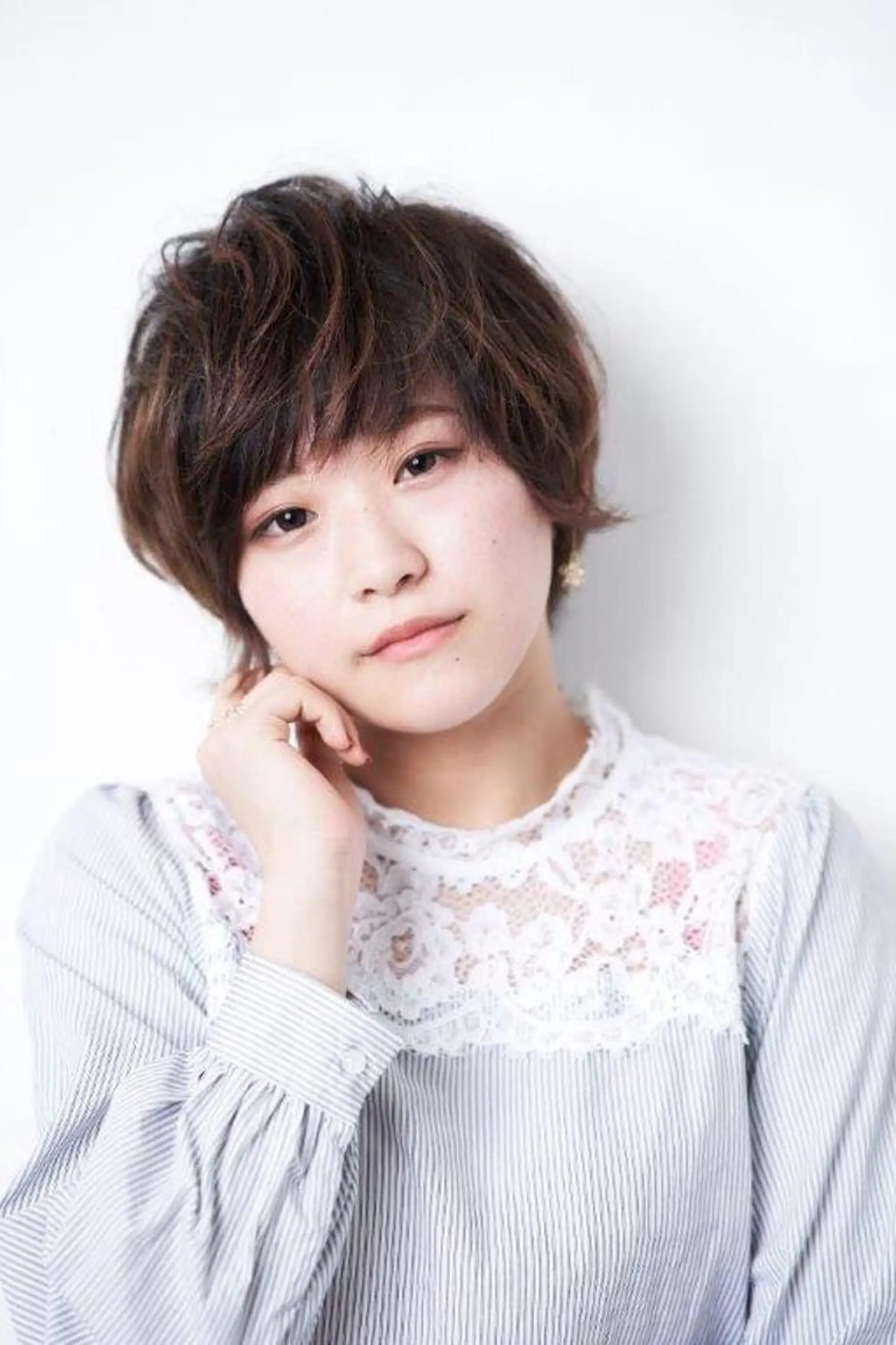 ショート カラー パーマ 年間1500人担当 代表 南一路のヘアスタイル