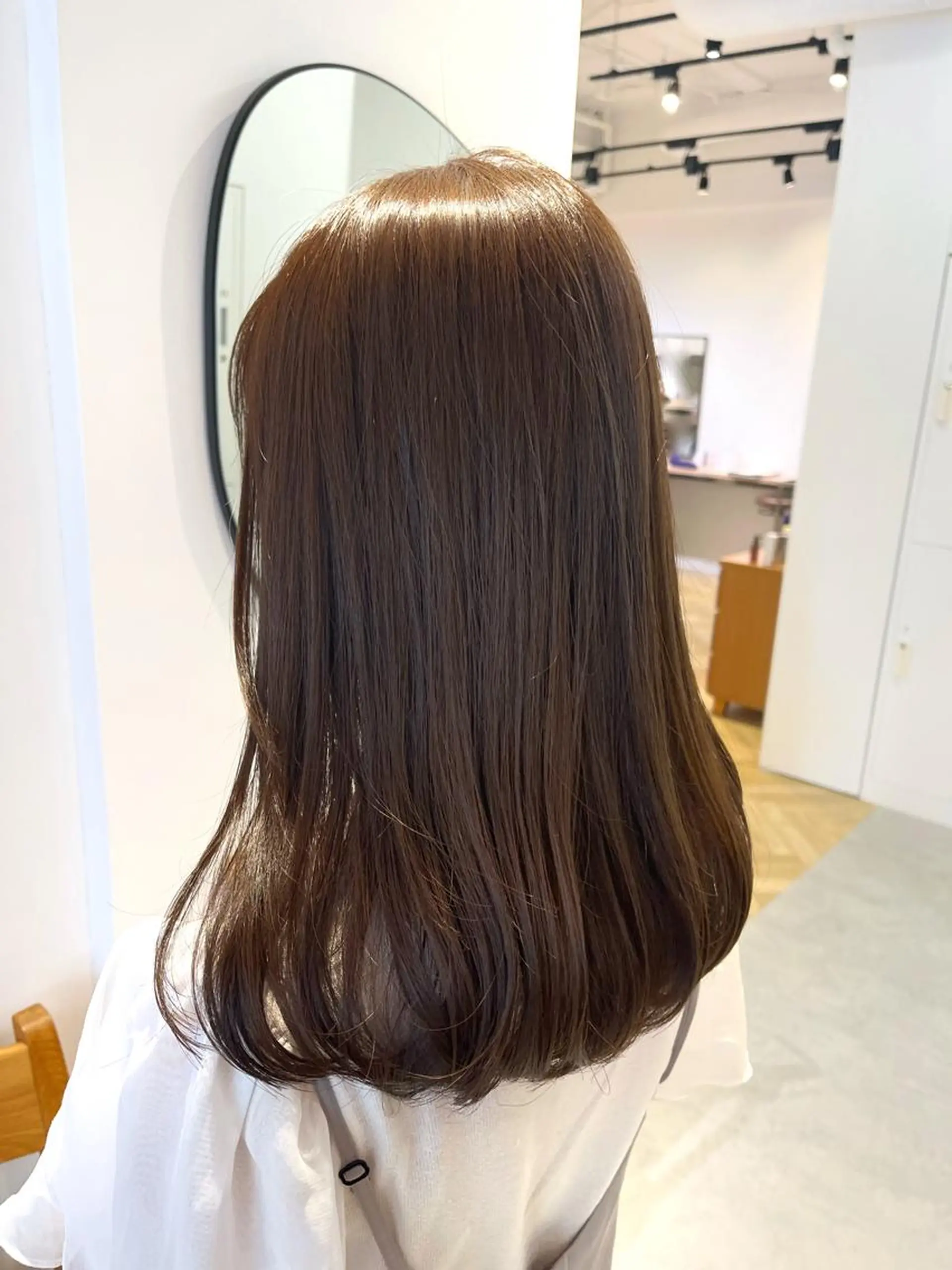 ミディアム ヘアカラー 池田 未瑠のヘアスタイル