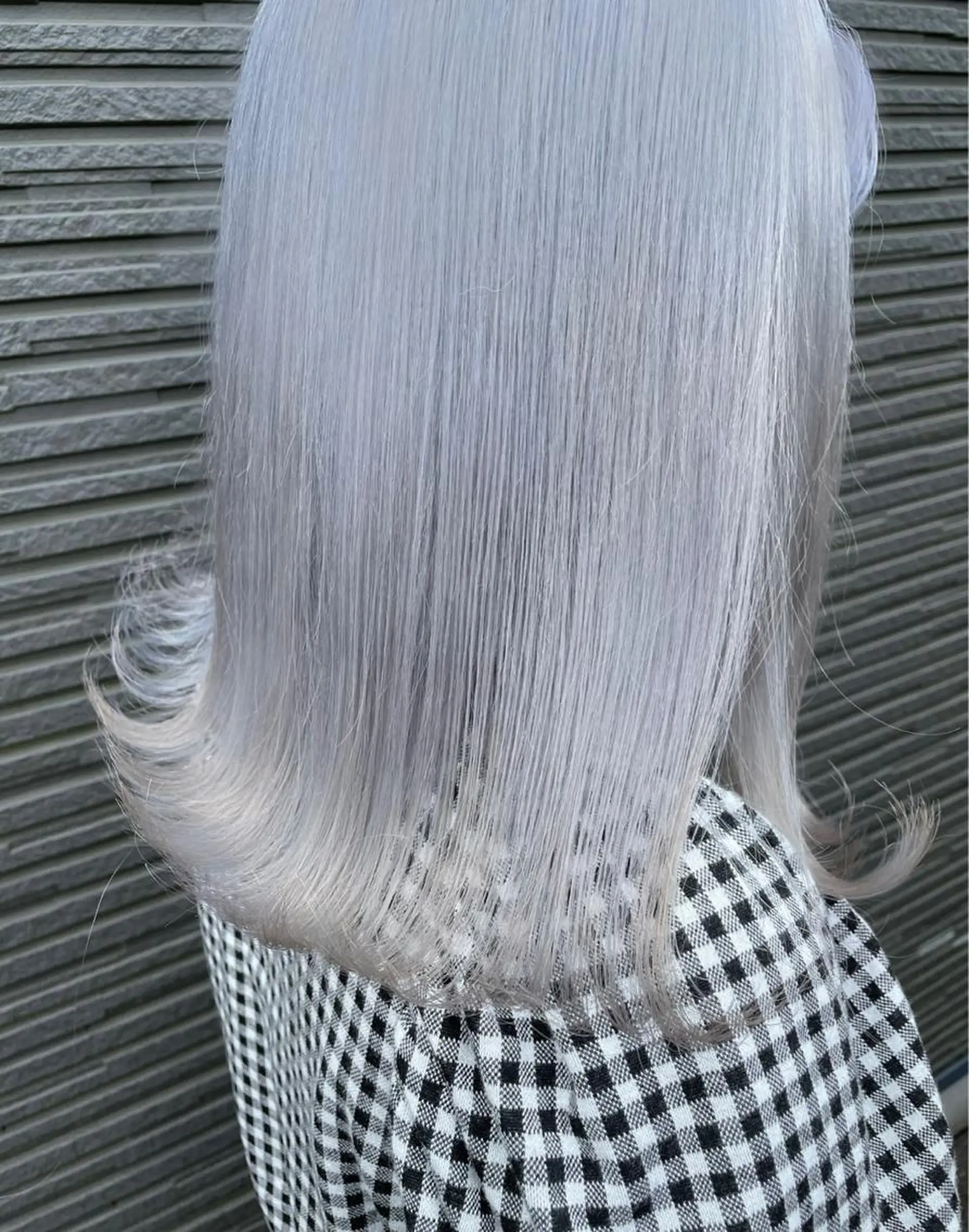 ミディアム カラー カット ヘアカラー トリートメント Ria OSAKA　梅田所属・マリカ🦋韓国 ハイトーン/エクステのヘアスタイル