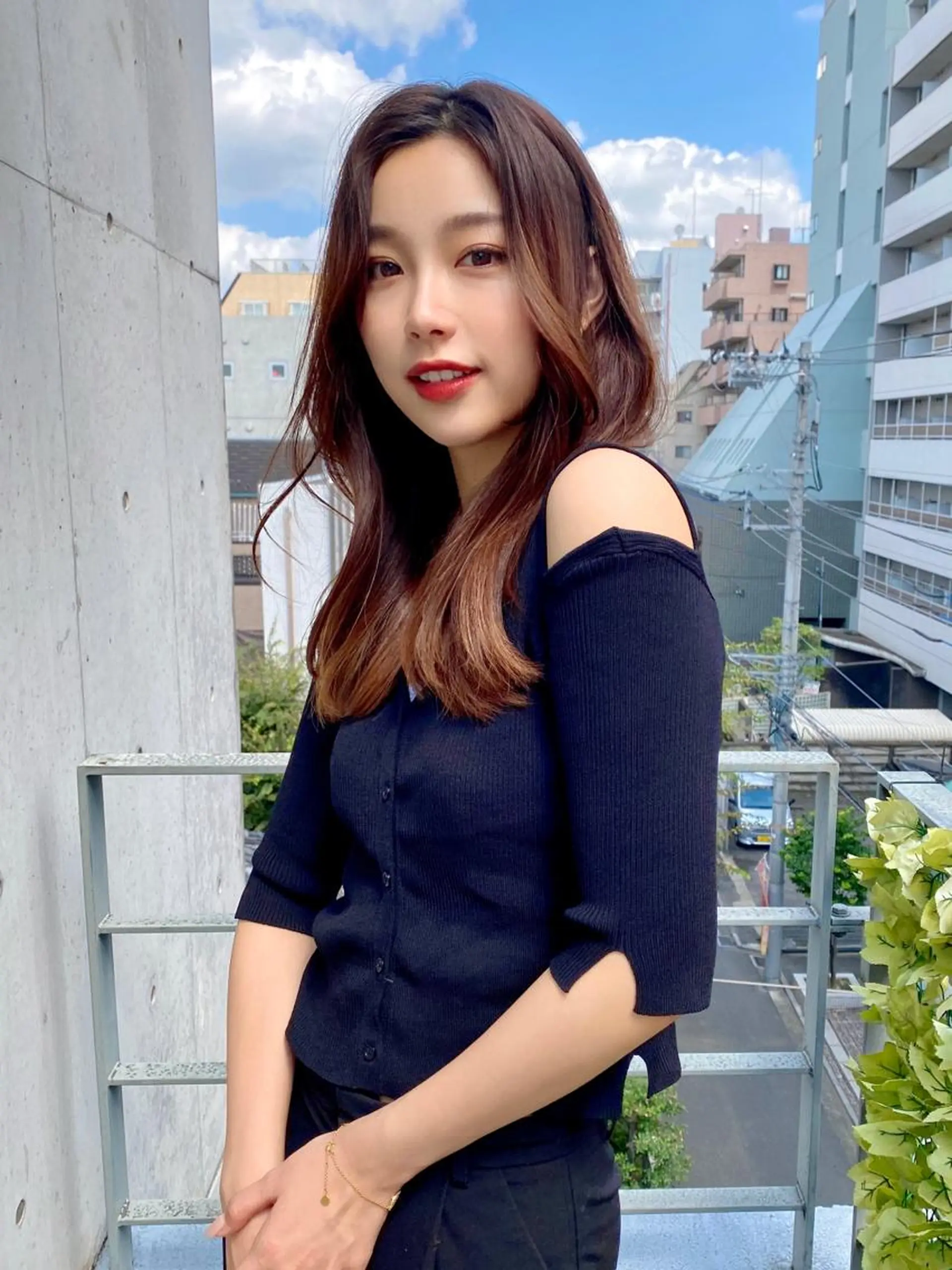 セミロング カラー 韓国風ヘア 似合わせレイヤー 🇰🇷荒木洋文のヘアスタイル