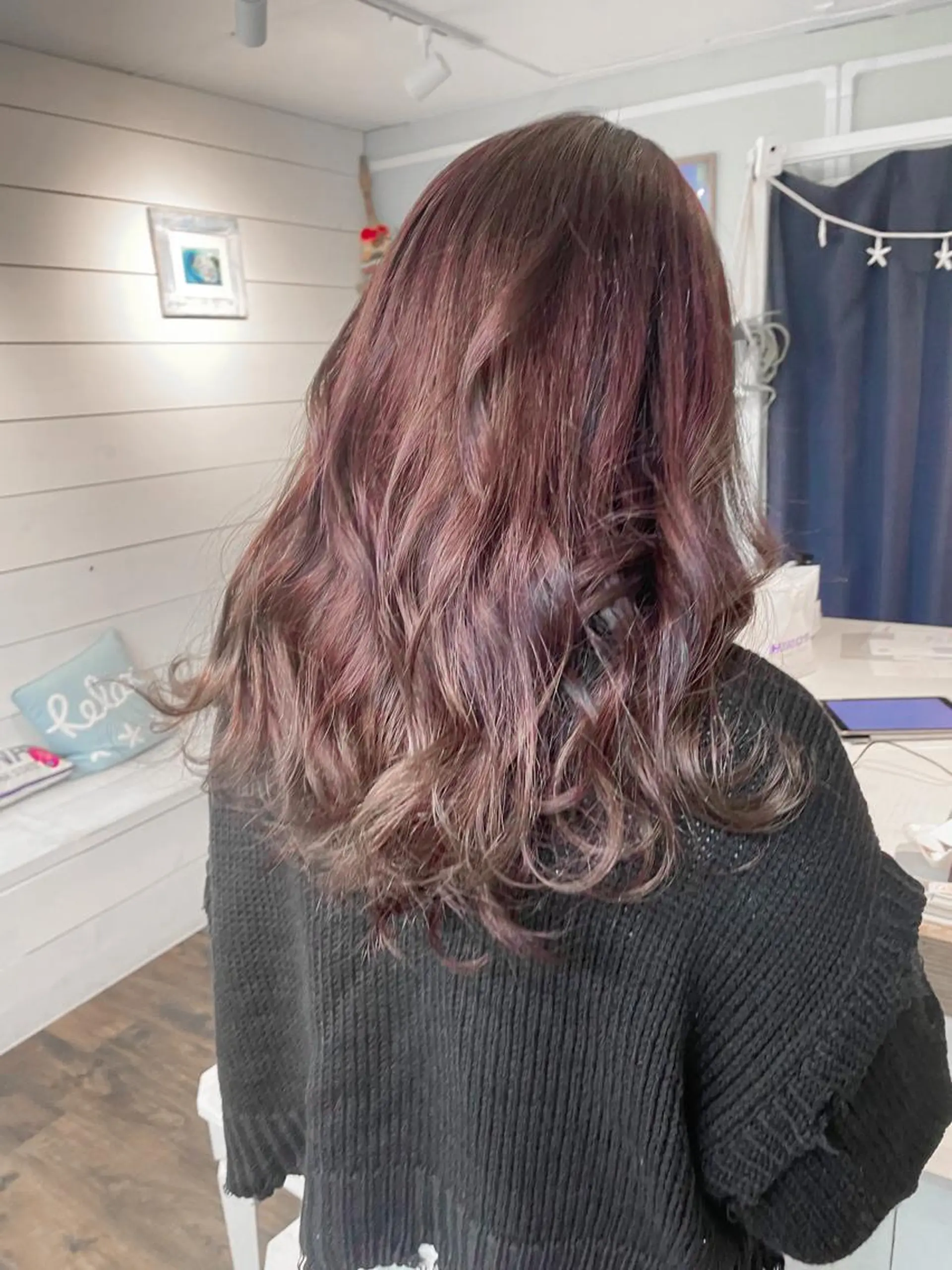 ロング salowin 原宿店所属・髪質改善ULTOWA 縮毛矯正モリムラのヘアスタイル