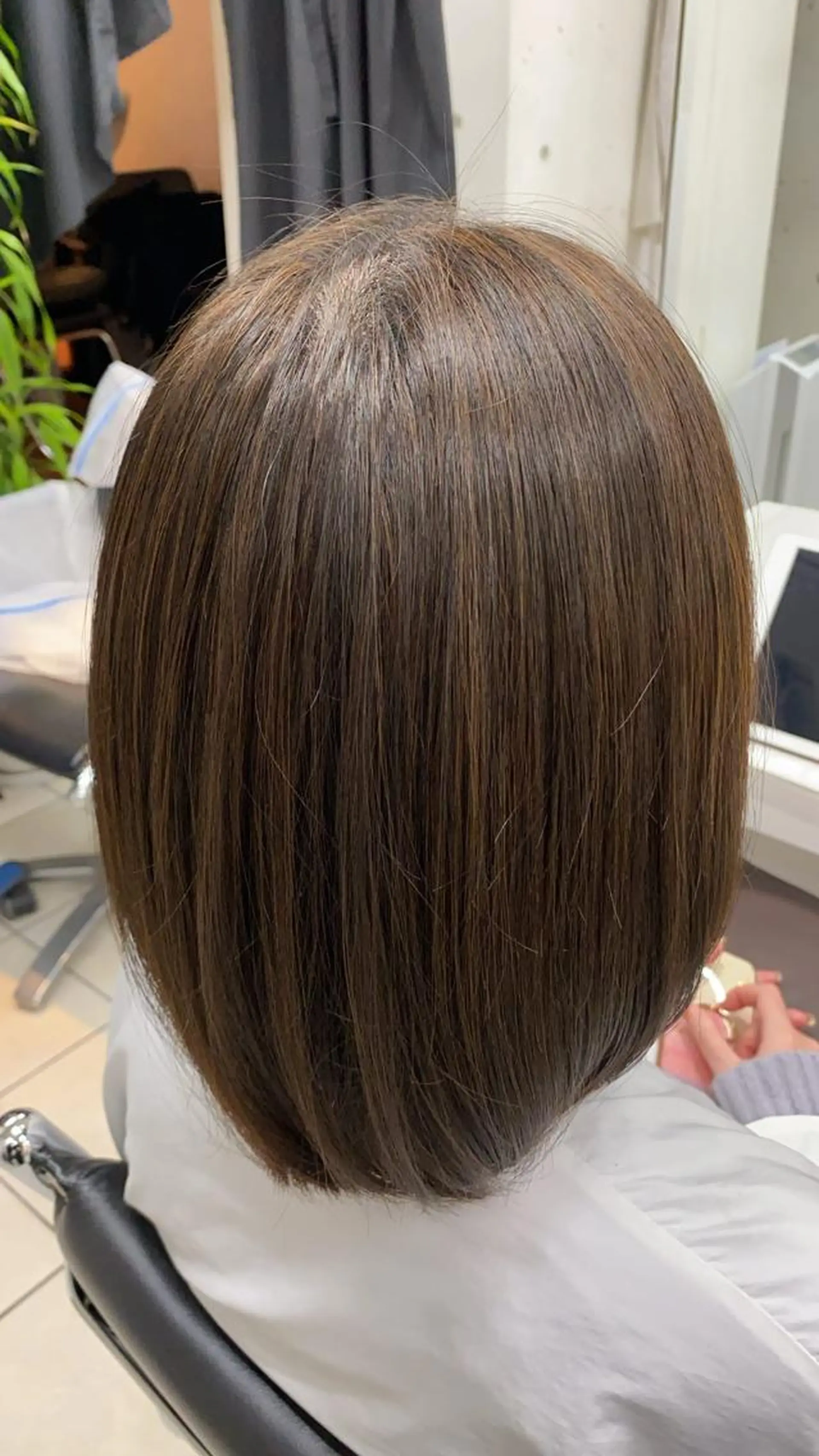 ミディアム カラー ブリーチ ハイライトカラー ハイライト TONI&GUY   EBISU所属・星野 菜月のヘアスタイル