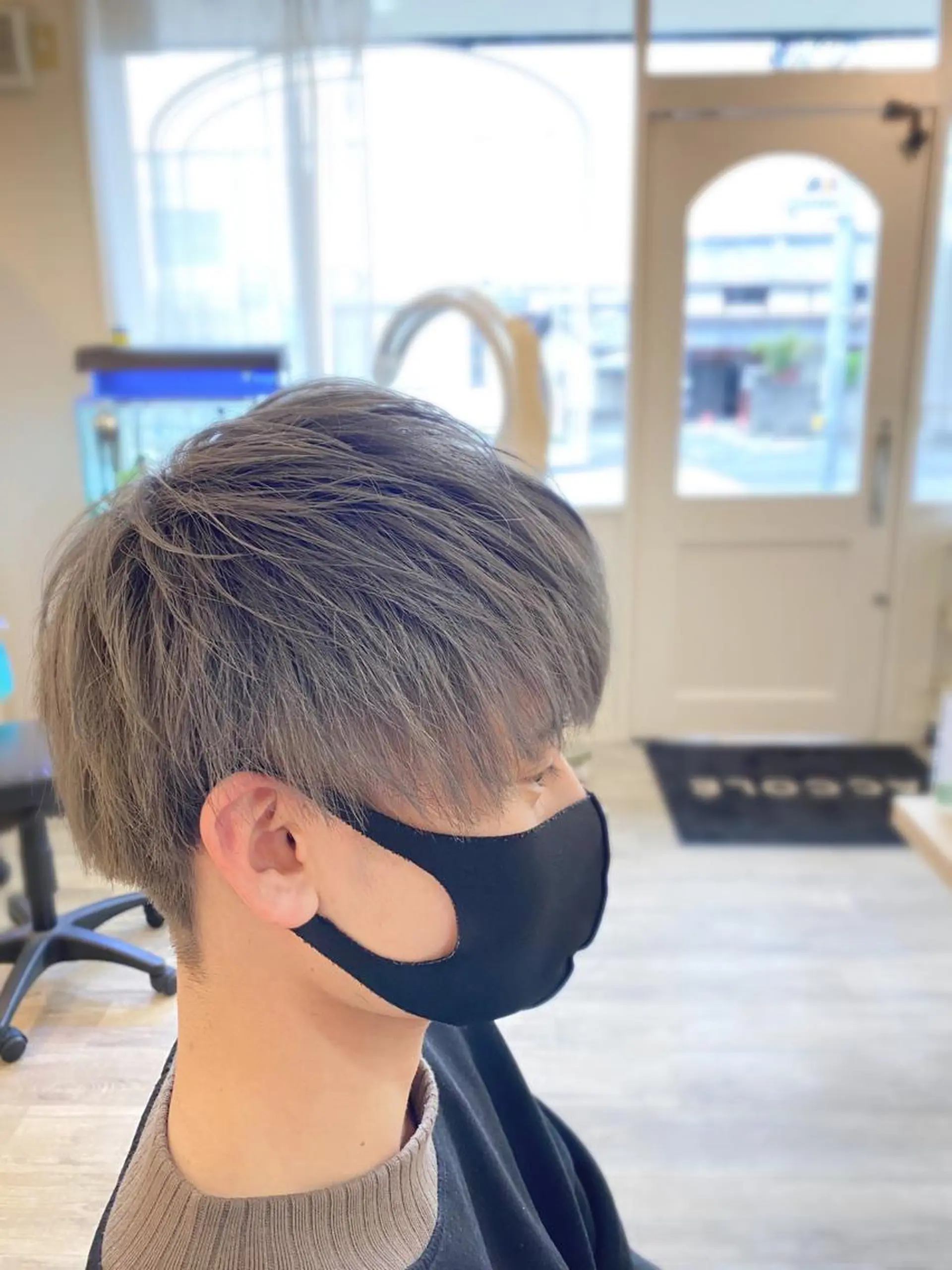 ショート カラー メンズ ヘアカラー 伊庭 勇輝のヘアスタイル