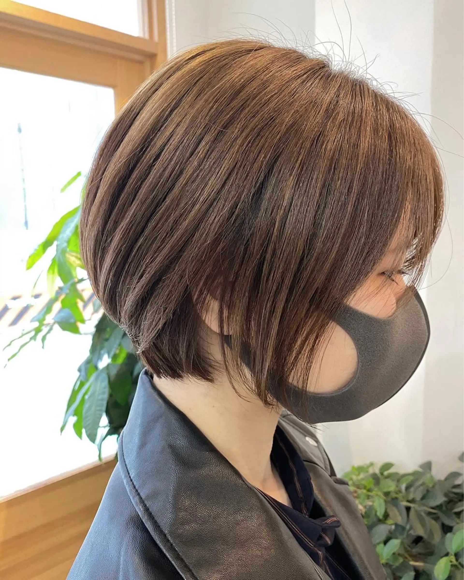 ショート カラー パーマ 髪質改善 縮毛矯正 トリートメント OVER→三軒茶屋 /縮毛矯正・髪質改善のヘアスタイル