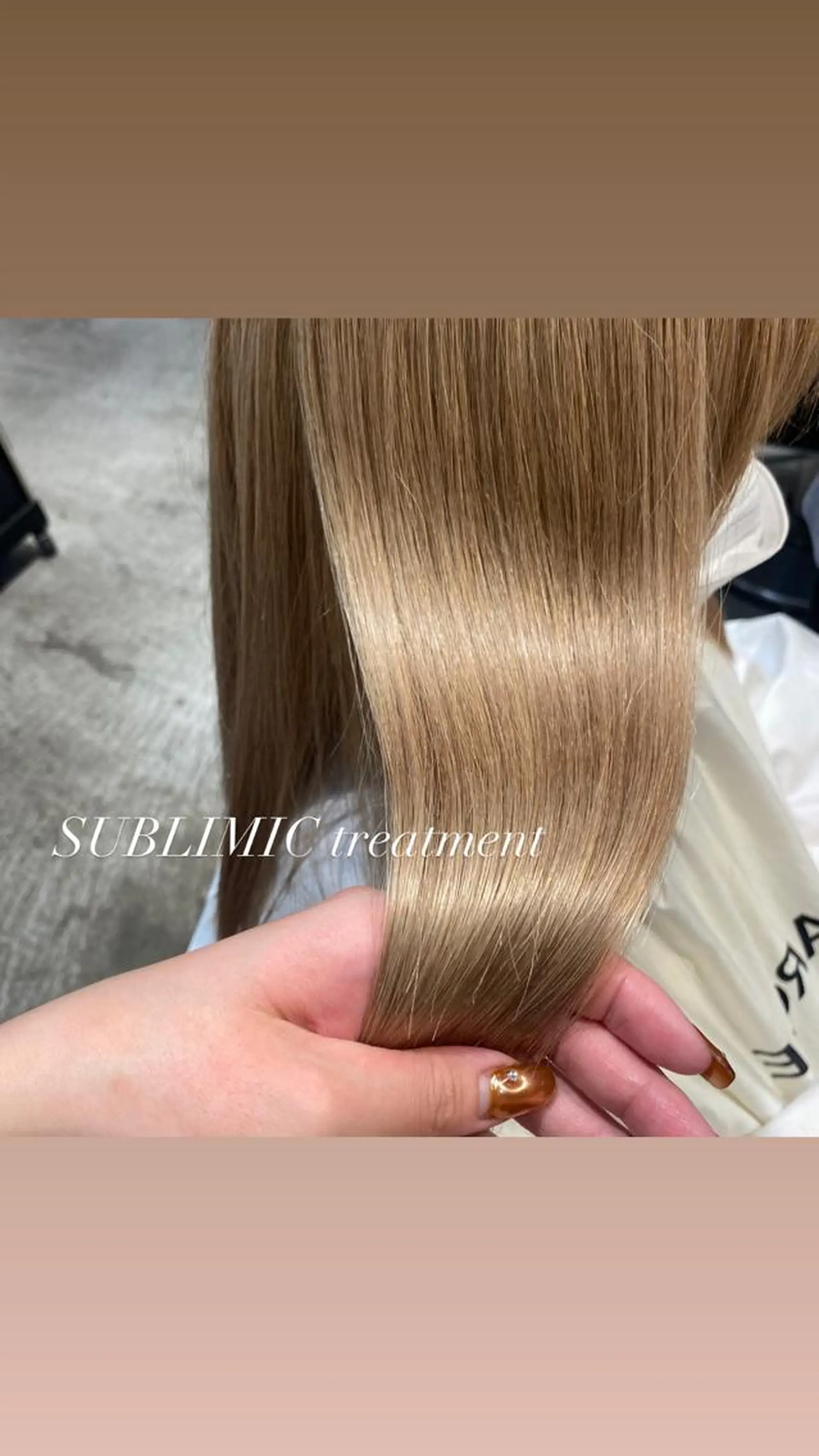 ロング カラー ブリーチ 【MARCIE】 miyabiのヘアスタイル