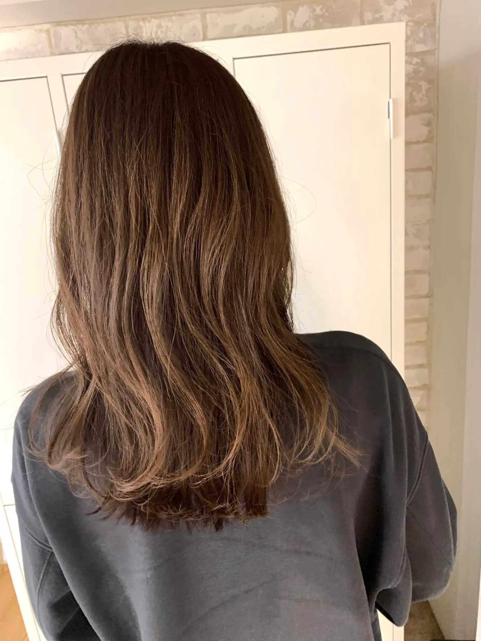 ミディアム カット ヘアカラー トリートメント grow所属・和田 拓也のヘアスタイル