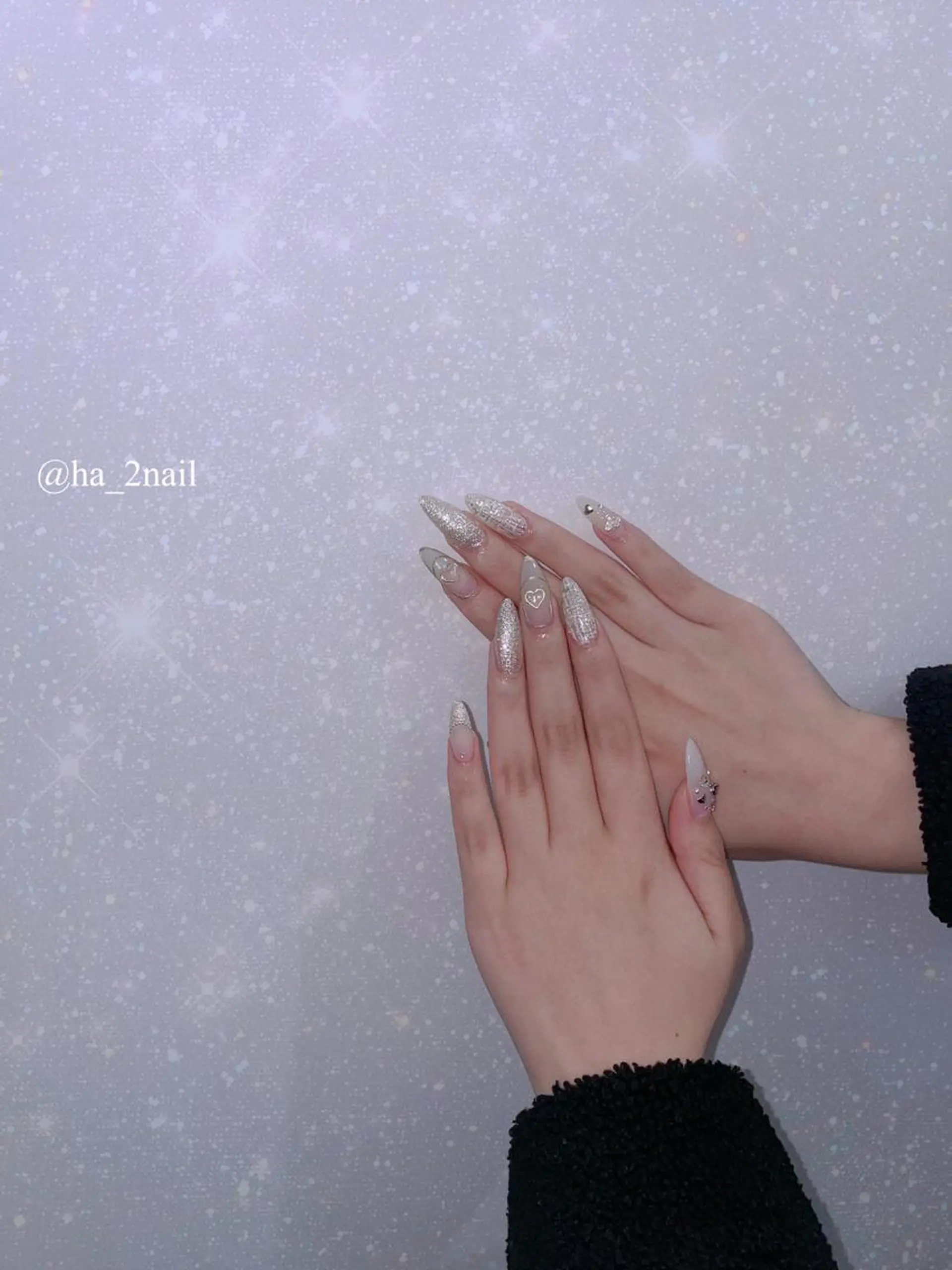 ネイル 韓国ネイル NAIL and EYELASH ALPHA.所属・ALPHA. 姫繇のネイルデザイン
