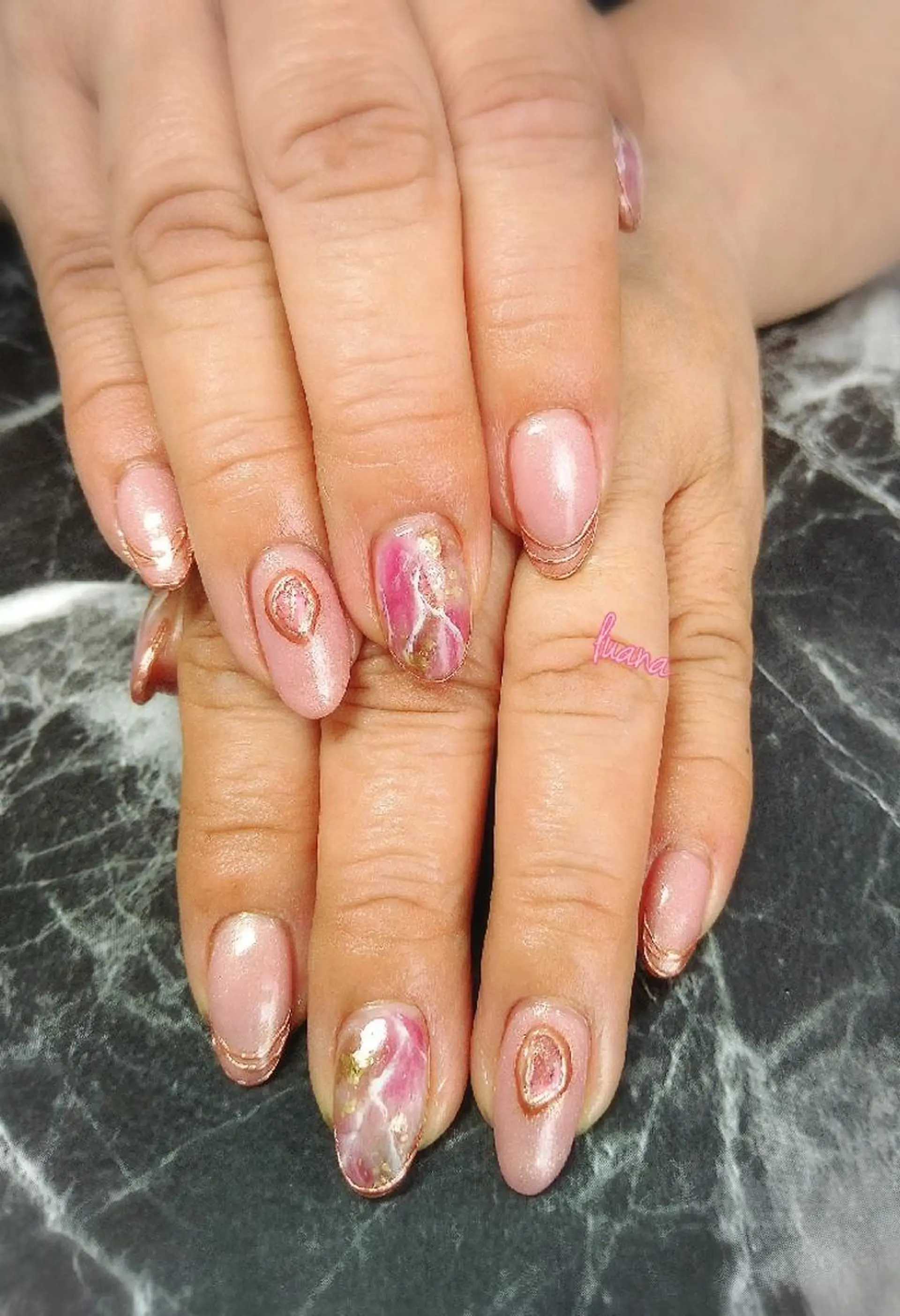 ネイル ハンドネイル LUANA  TAKAHASHIのネイルデザイン