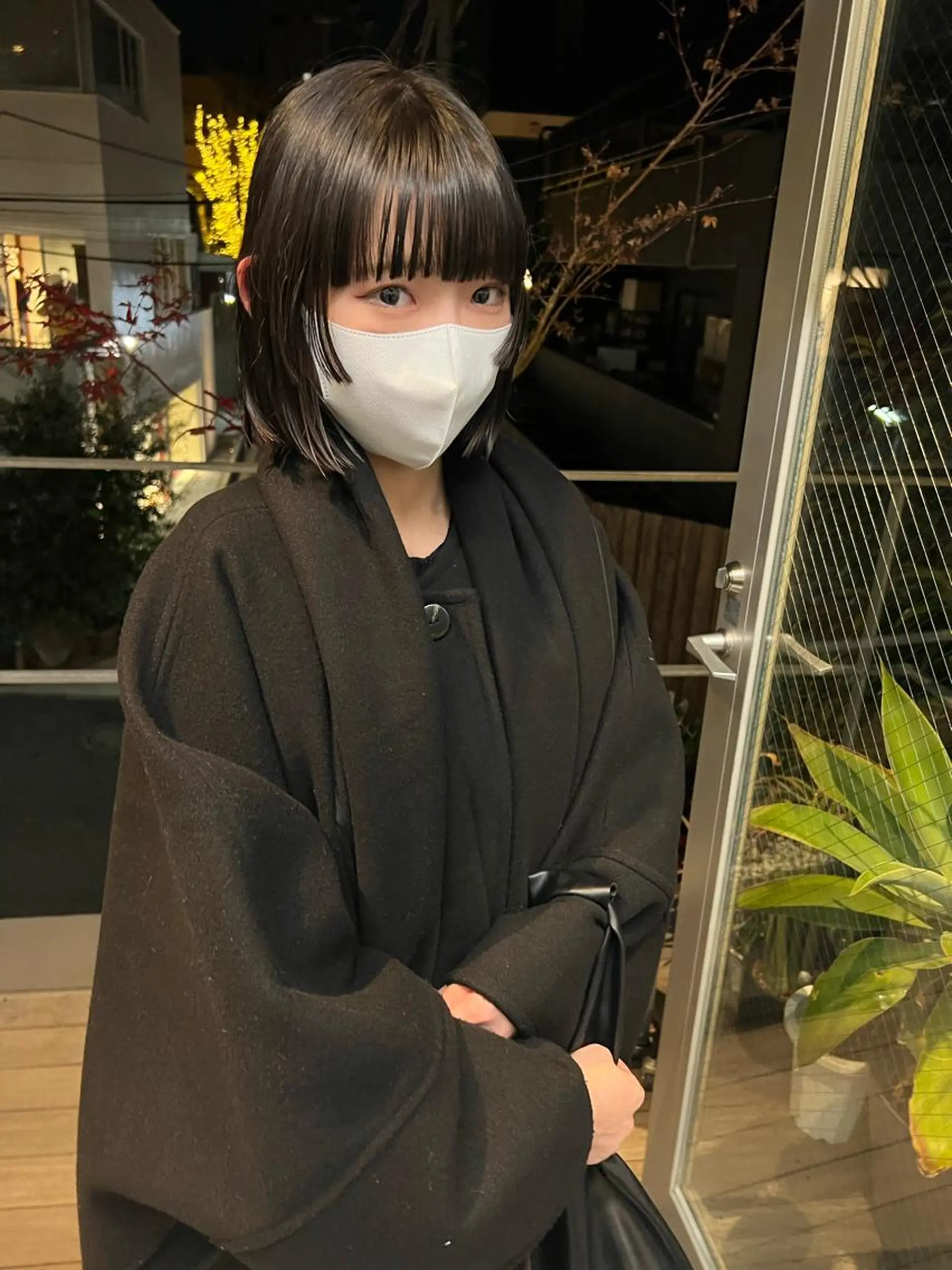 ショート ボブ ワイドバング カット ヘアカラー トリートメント sakoda shunkiのヘアスタイル