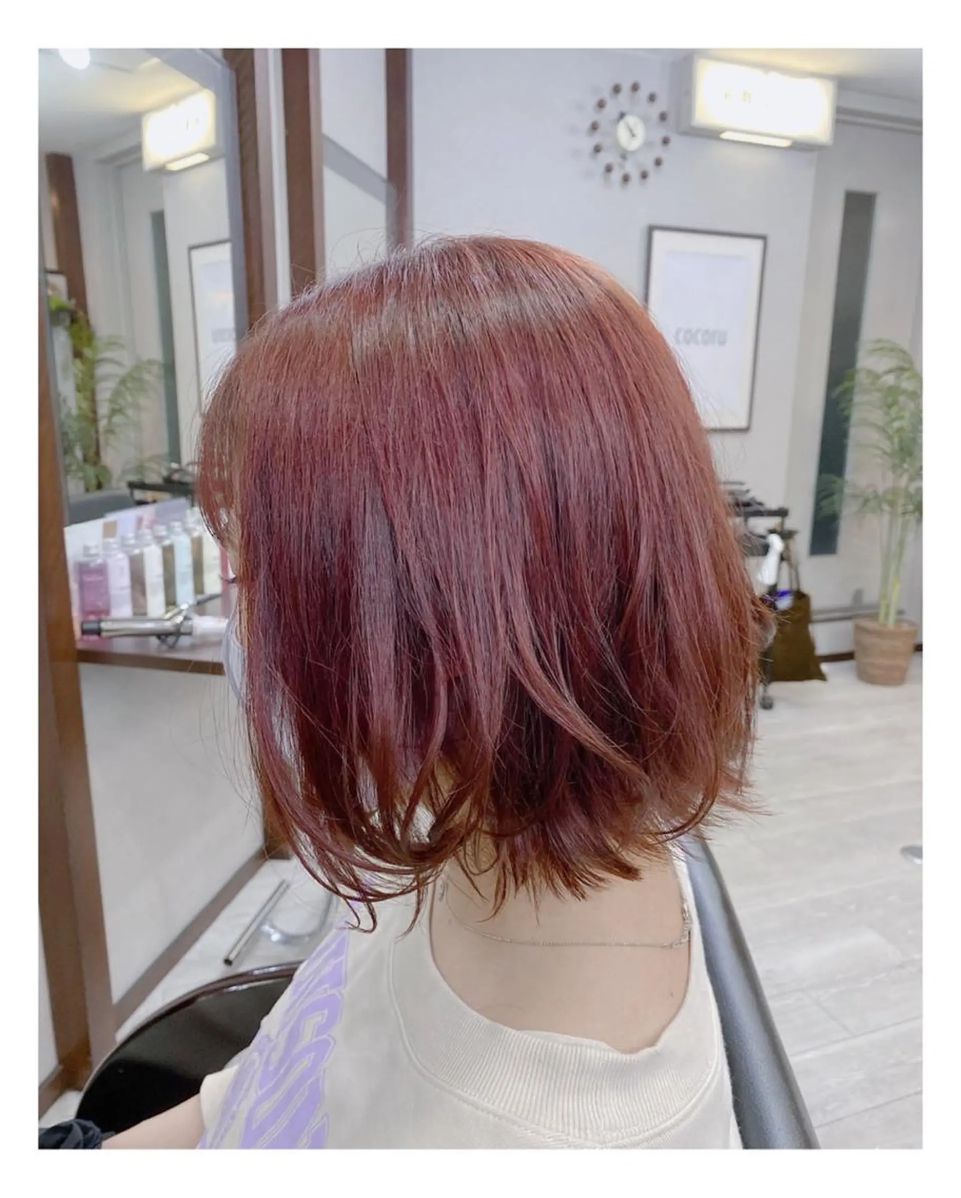 ショート カラー ピンクカラー cocoru所属・＊横浜駅＊ 金子 誠也のヘアスタイル