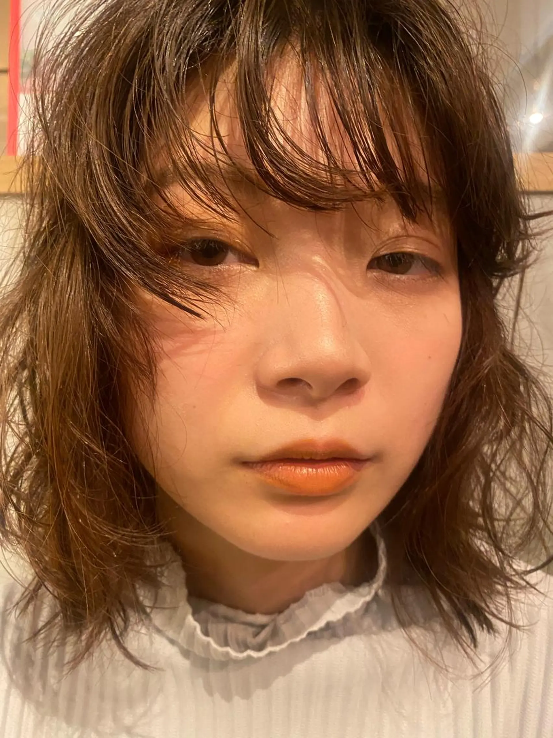 ウツワ所属・田中 南帆のヘアスタイル