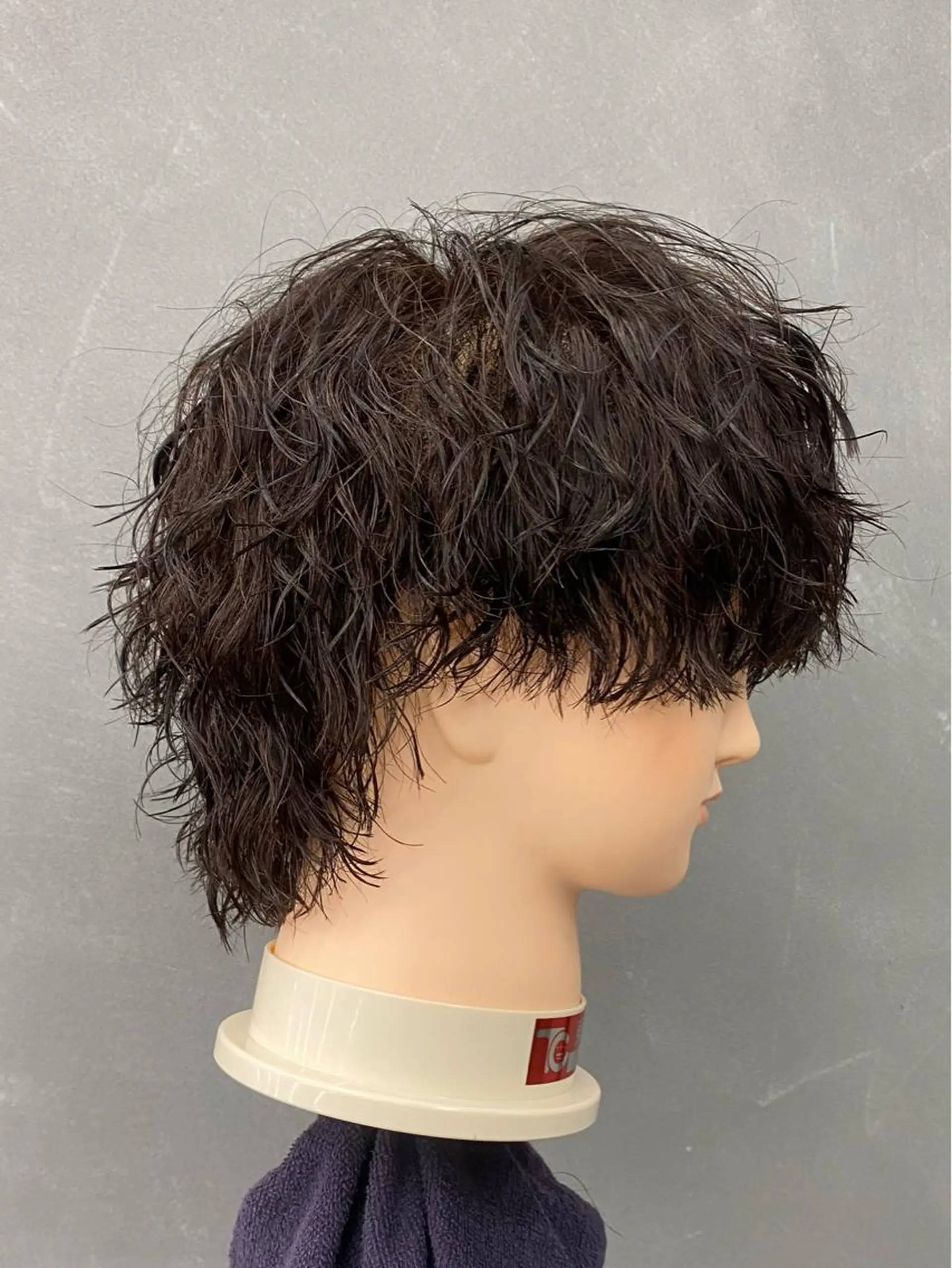 ミディアム パーマ ミディアムパーマ ウルフカット 🌀メンズパーマ🌀 縦落ち/波巻きのヘアスタイル