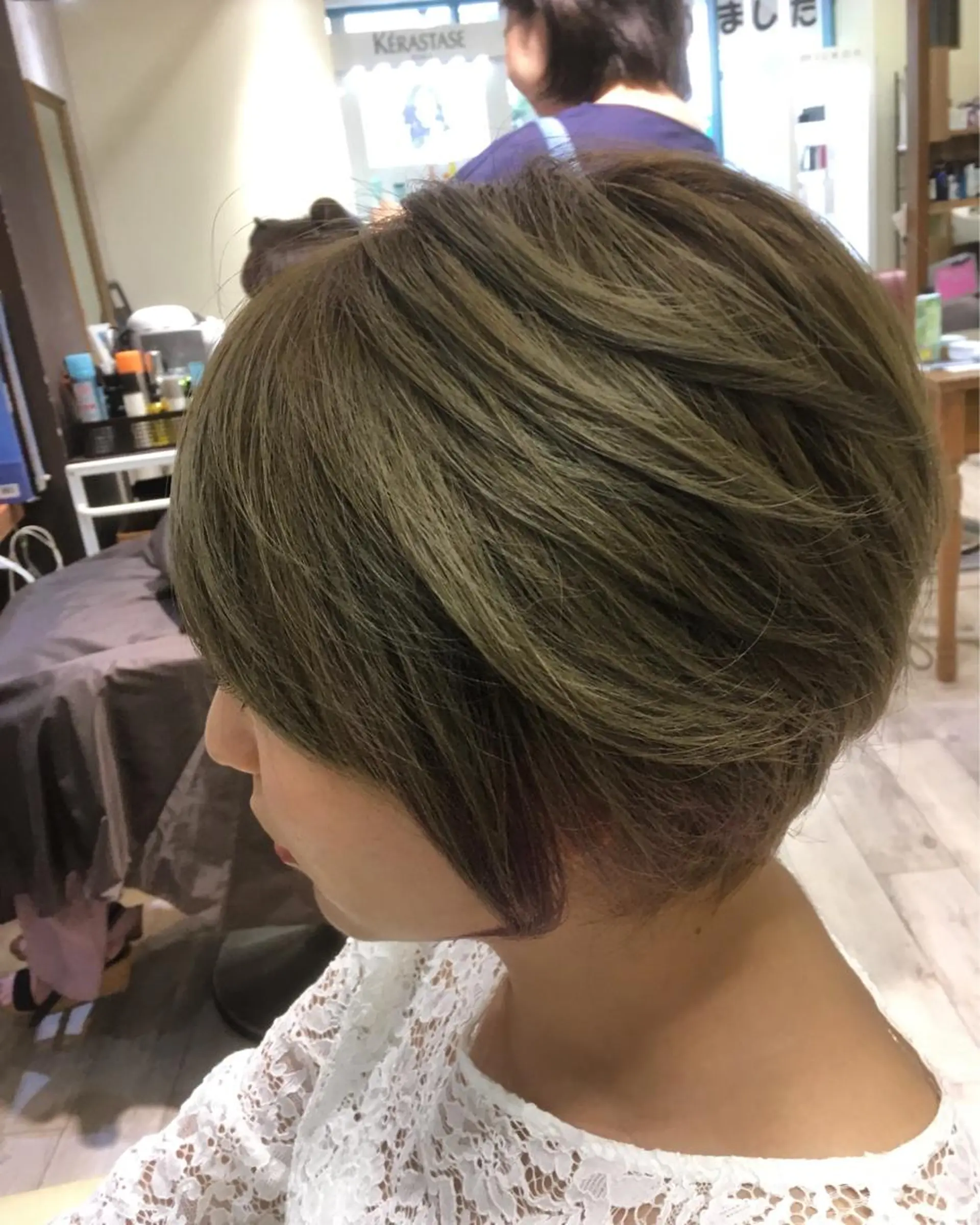 ショート カラー カット ヘアカラー トリートメント コトナ越谷店長　小川 良介のヘアスタイル