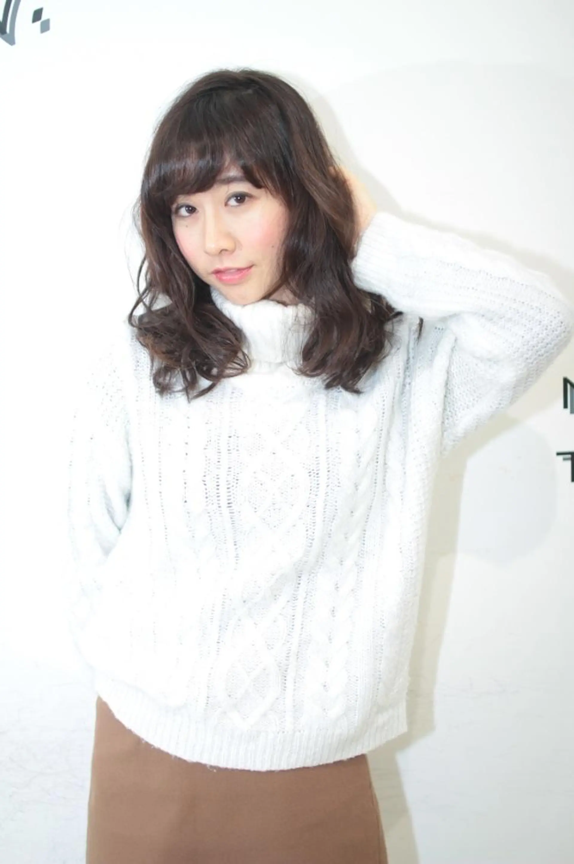 セミロング カラー 美髪⭐︎髪質改善 井上 康司のヘアスタイル