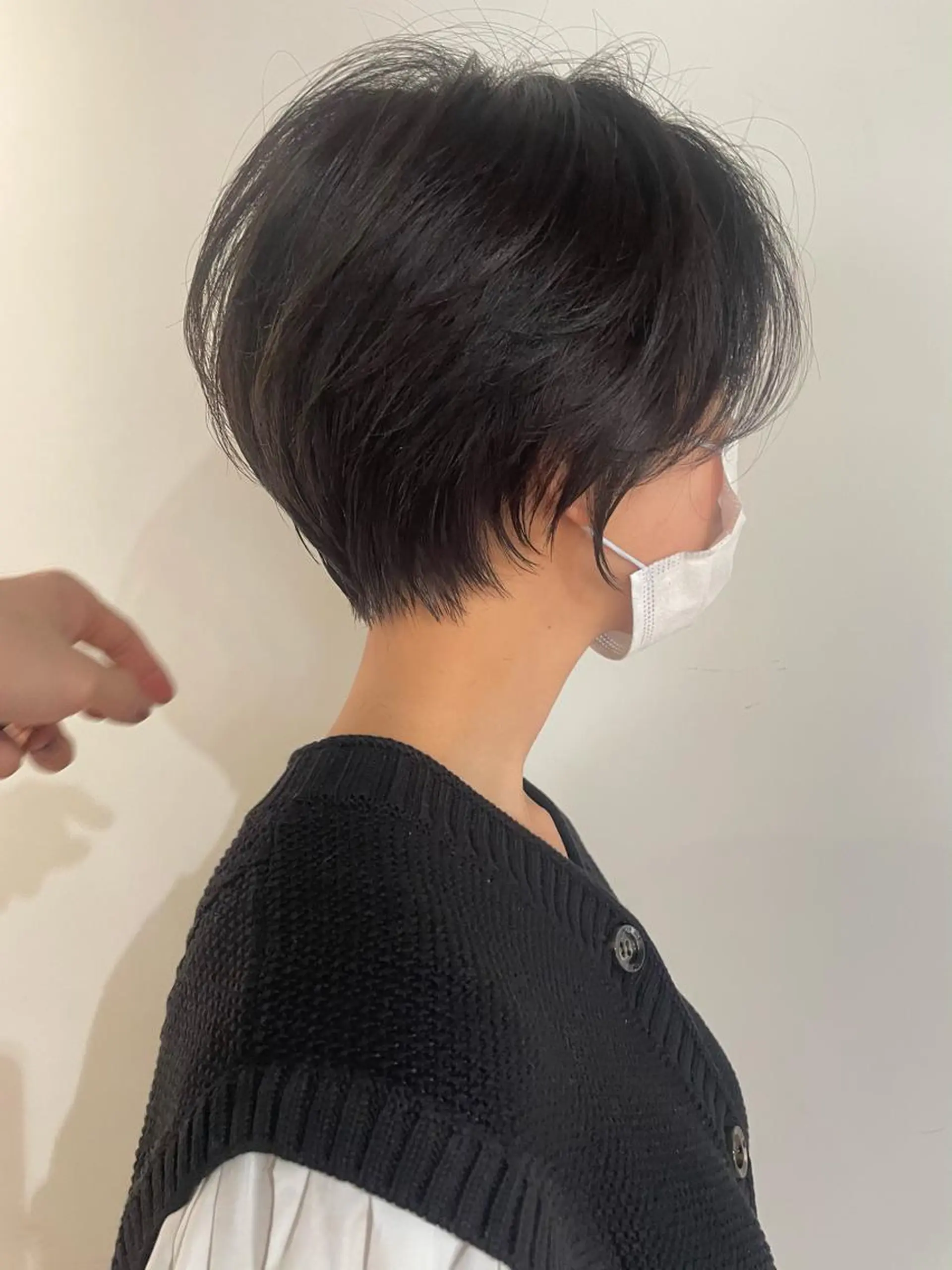ショート Leverage New York所属・小滝 楓のヘアスタイル