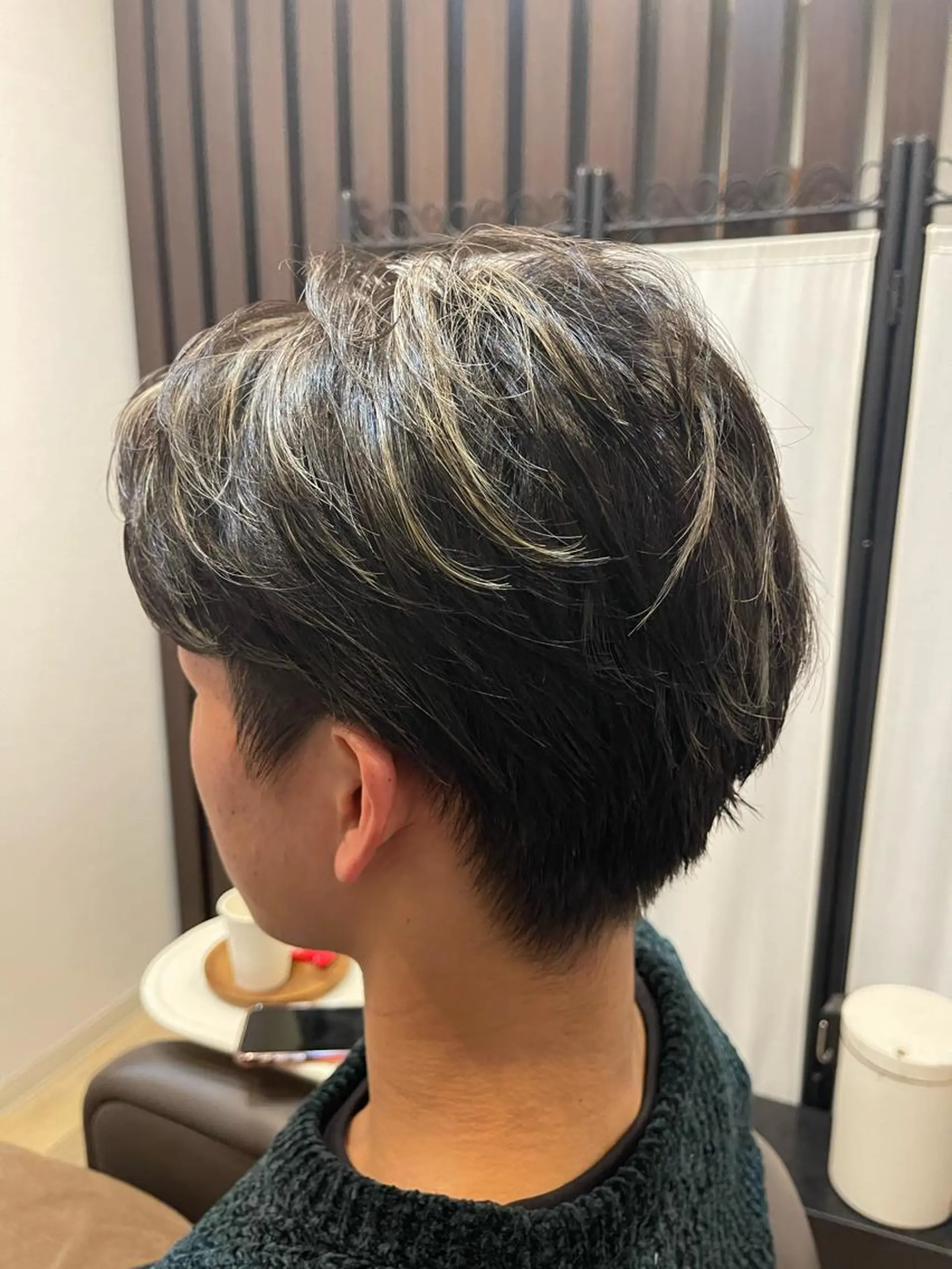 カラー 水野 雄介のヘアスタイル