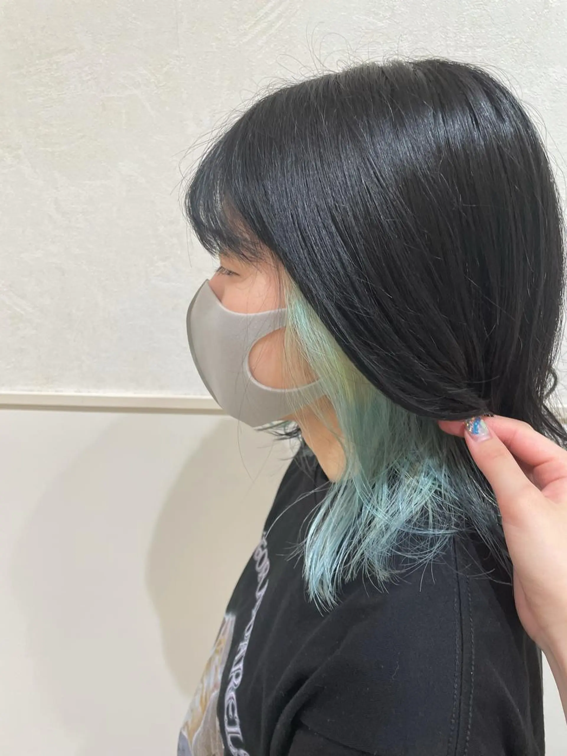 セミロング カラー 🩵ANELA東口 齋藤琴音💚のマツエク・マツパデザイン