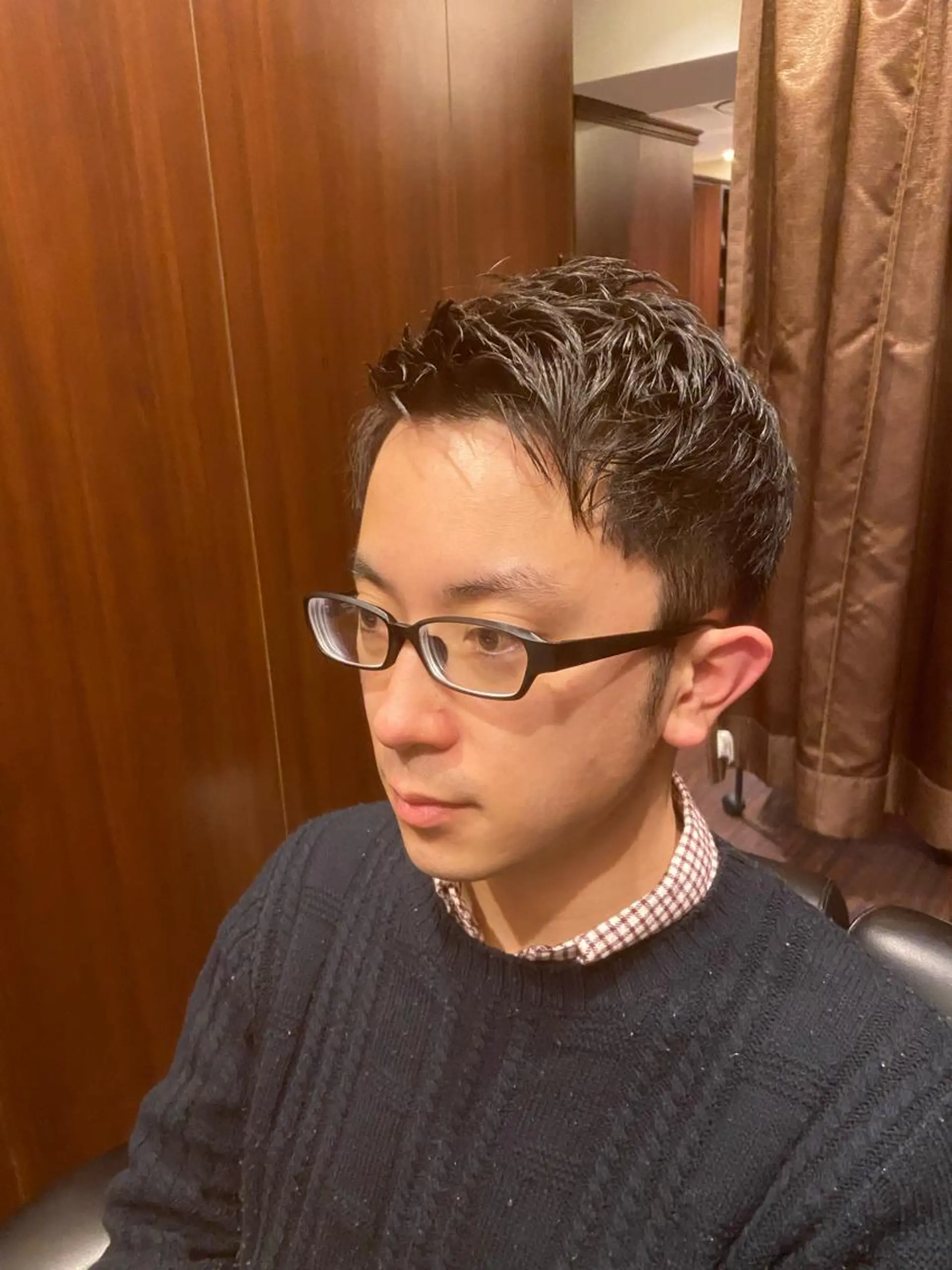 メンズ カット 麻布山本所属・麻布 山本のヘアスタイル