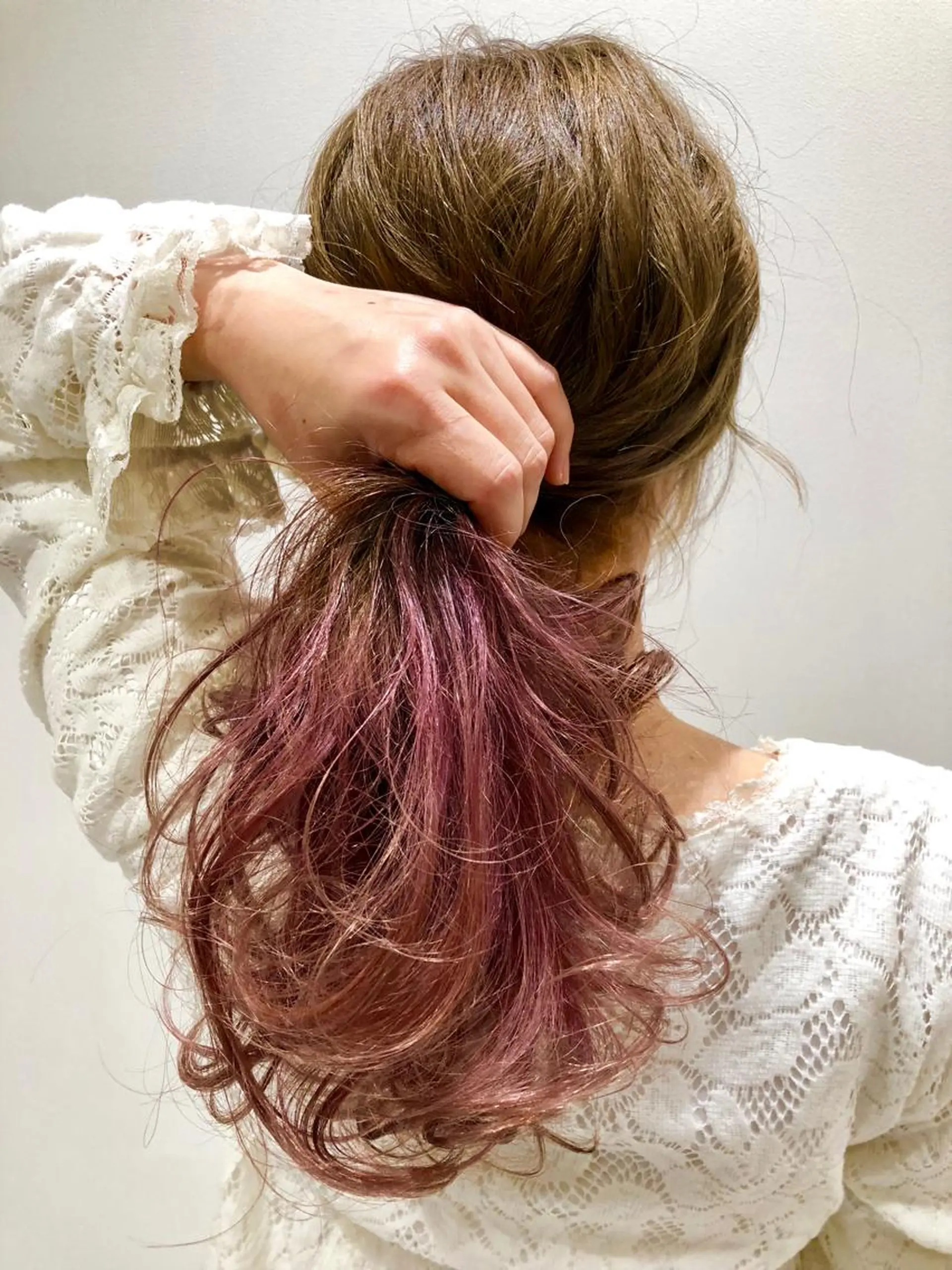 ロング カラー ヘアカラー トリートメント RUBEUS【ルベウス】所属・✨艶々カラー🎨 杉本賢人のヘアスタイル