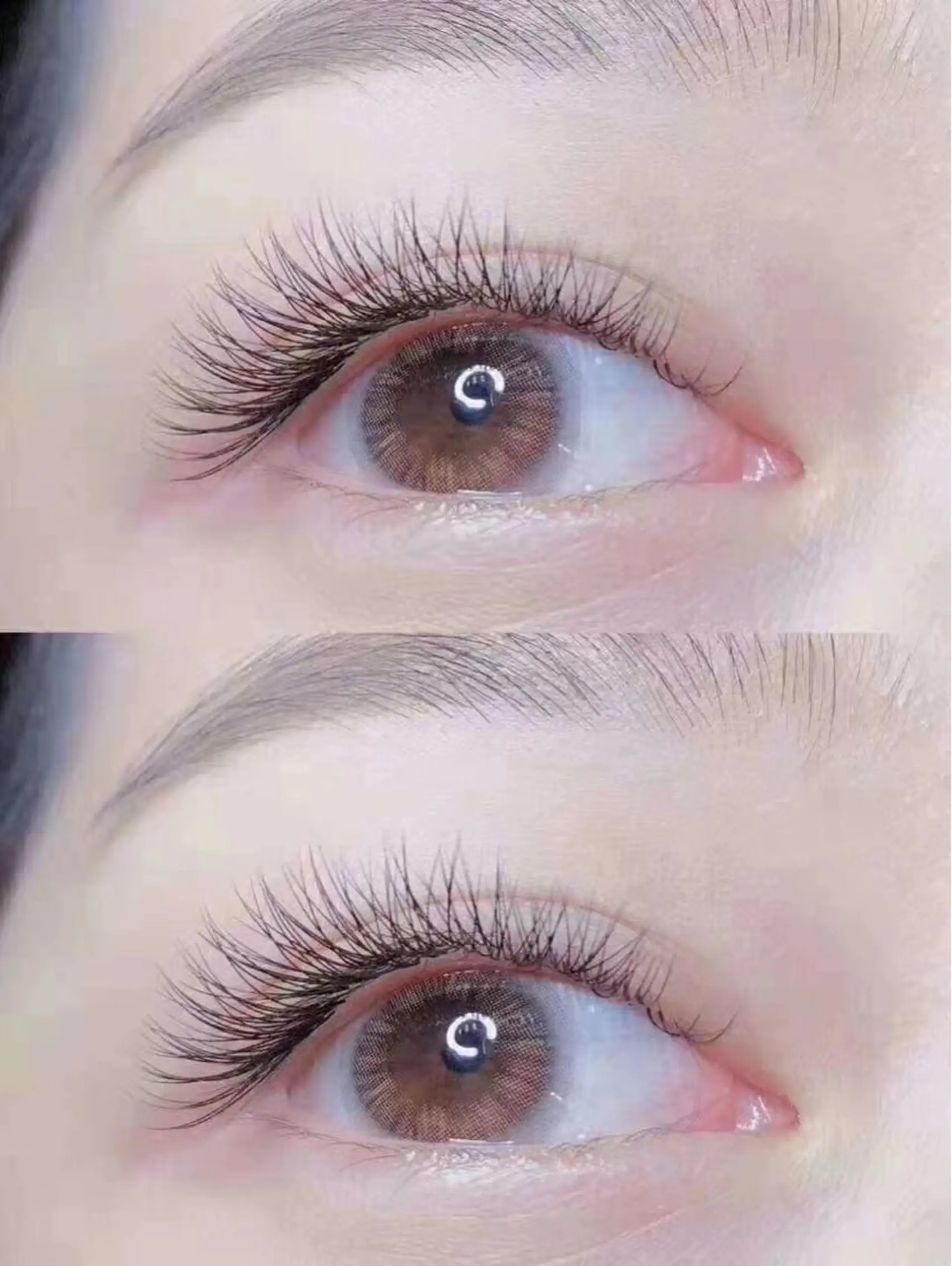 カラー パーマ ヘアアレンジ キッズ ネイル マツエク・マツパ 付け放題 フラットラッシュ 神山 ビューティー・アイのマツエク・マツパデザイン