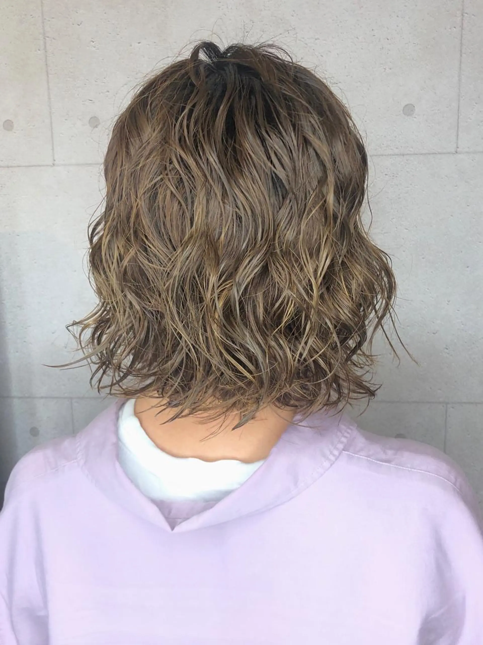 ショート パーマ さかい なつみのヘアスタイル
