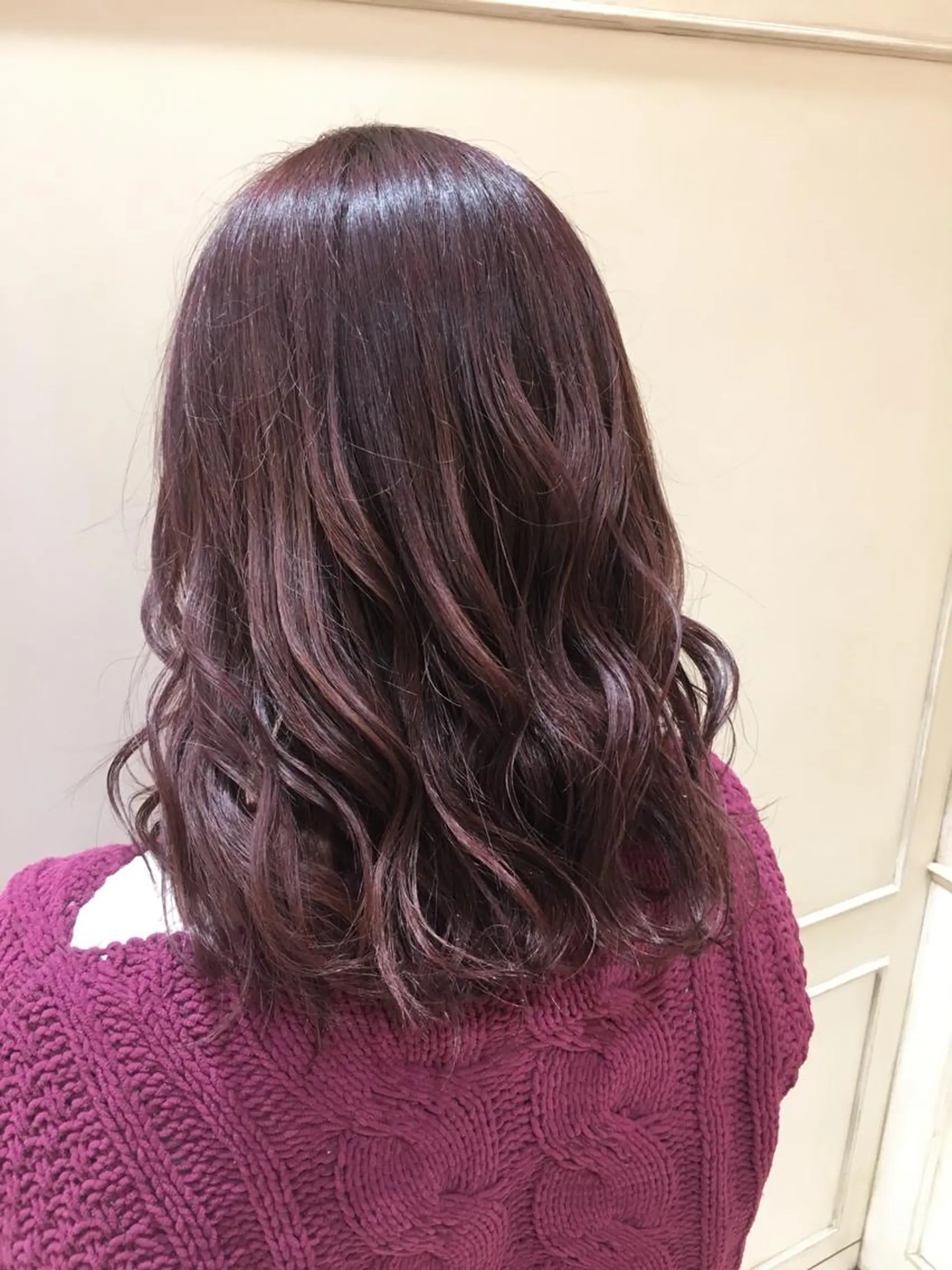 ロング カラー ピンクカラー 吉原 雪乃のヘアスタイル