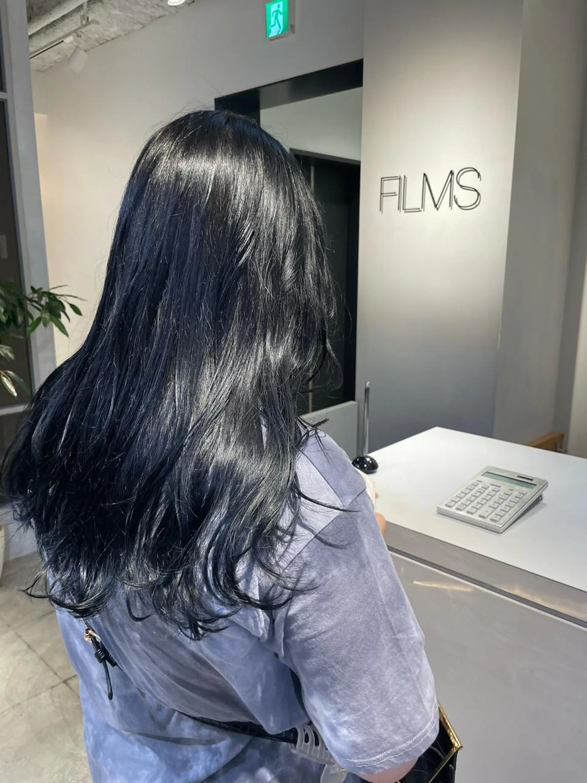 セミロング セミロングパーマ 縮毛矯正 レイヤーカット Kinoのヘアスタイル