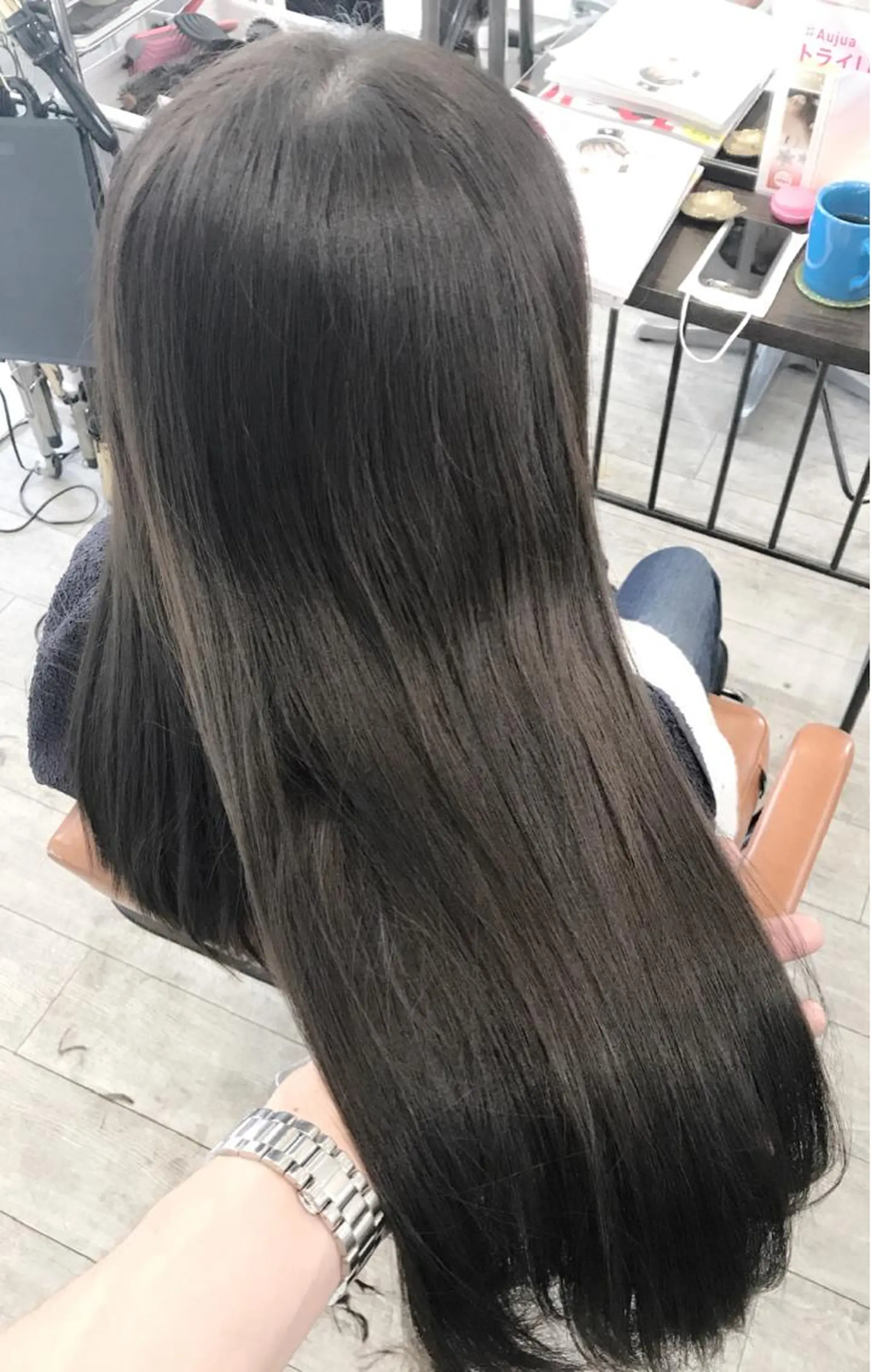 カラー グレージュ オリーブグレージュ オリーブグレー ヘアカラー トリートメント ヘッドスパ トップスタイリスト Yamato.hのヘアスタイル