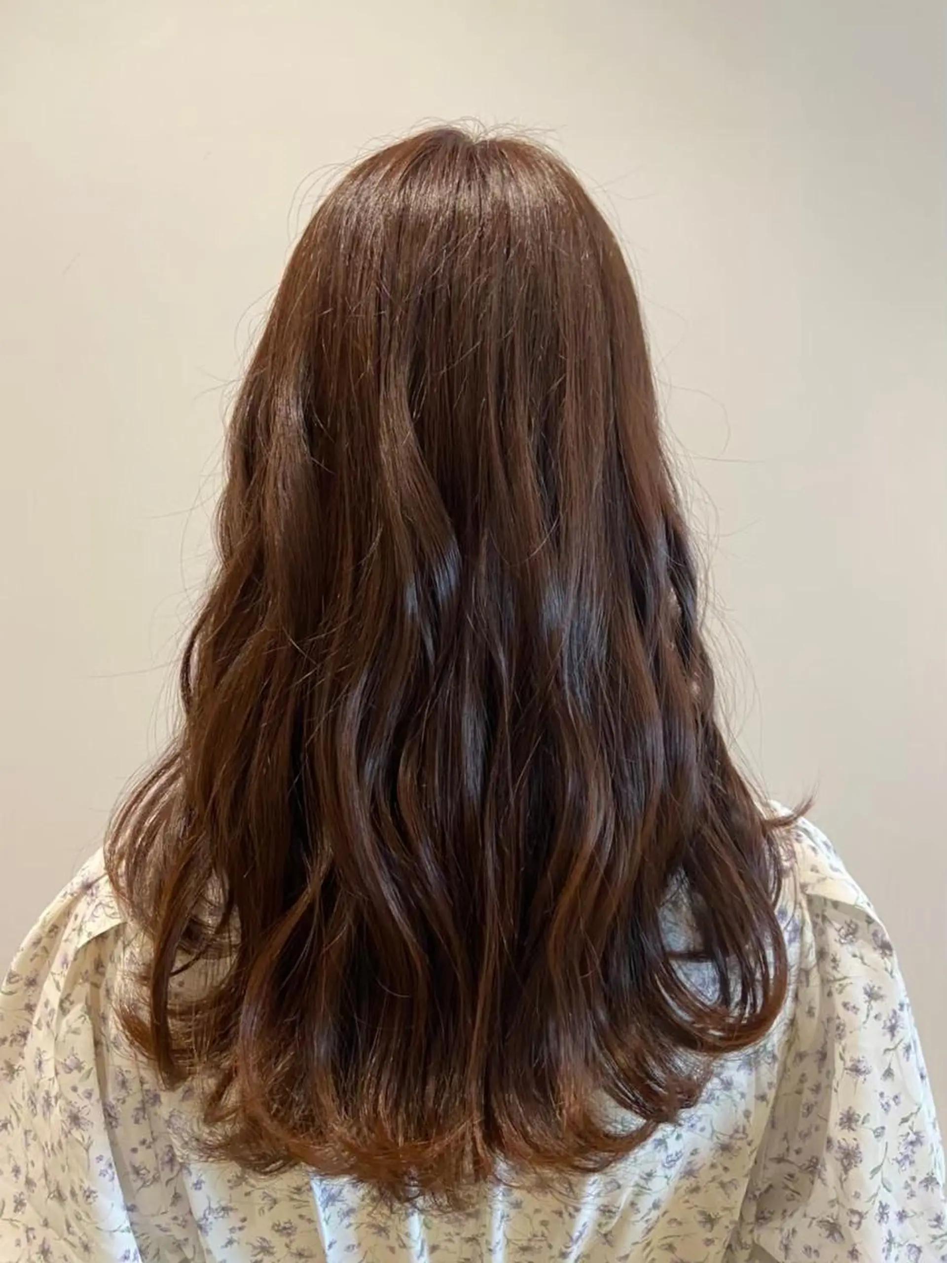 ロング パーマ デジタルパーマ 🌹艶髪カラー🌹 津田晴加【西荻窪】のヘアスタイル