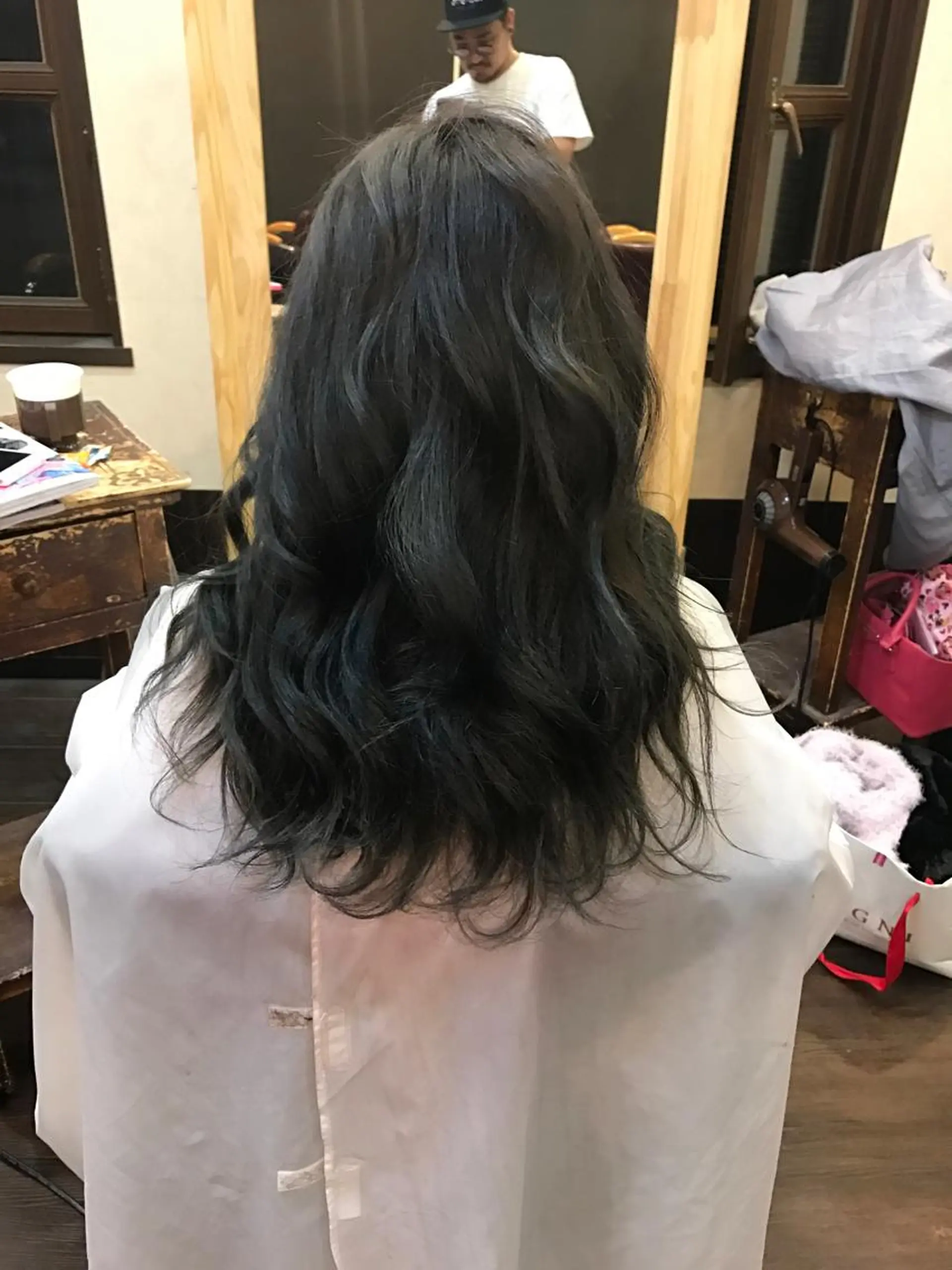 ロング カラー ブルーカラー ブルージュ ていねい技術No.1 🌈諏訪 健太のヘアスタイル