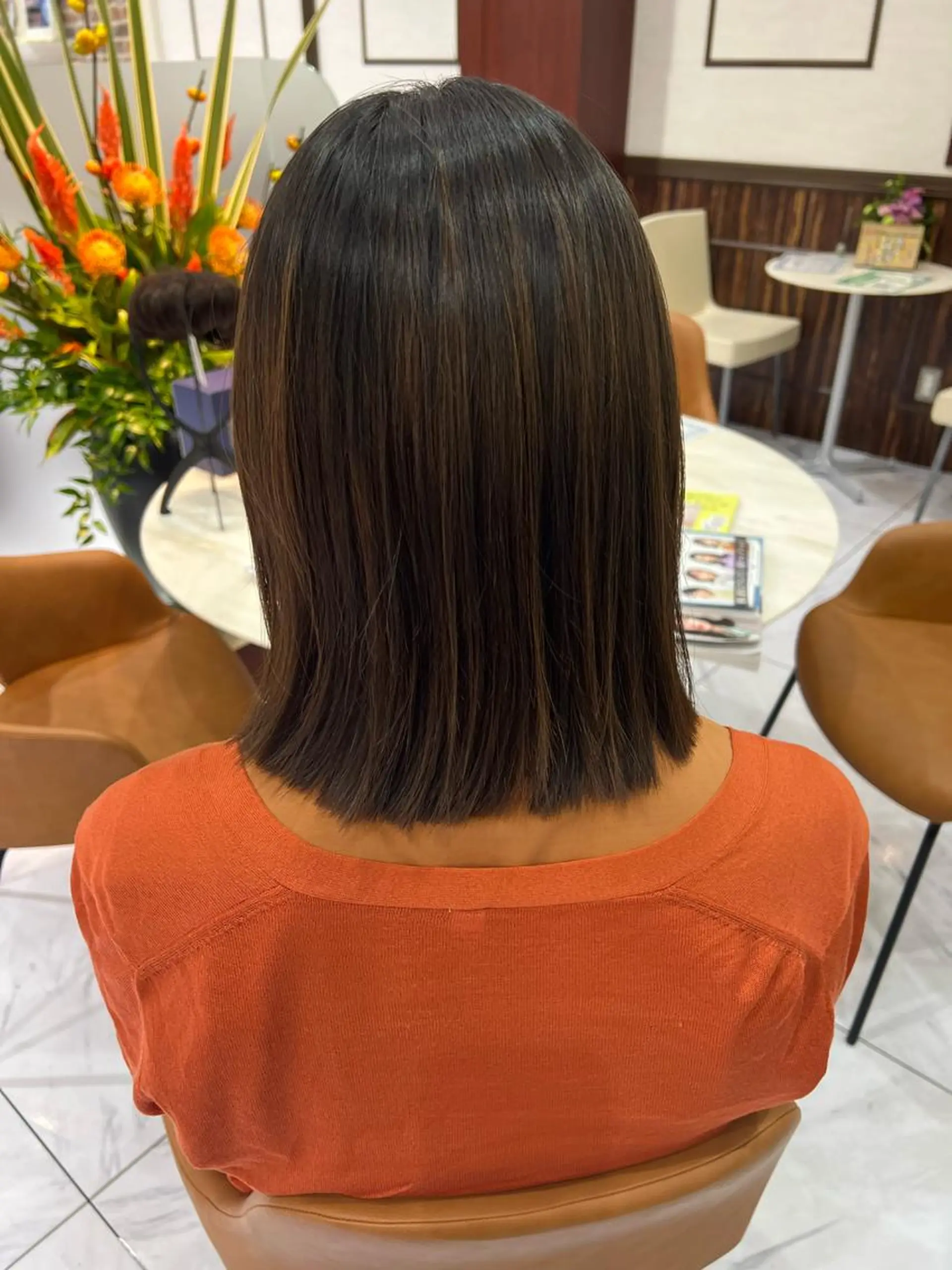 ミディアム あんどう ゆうかのヘアスタイル